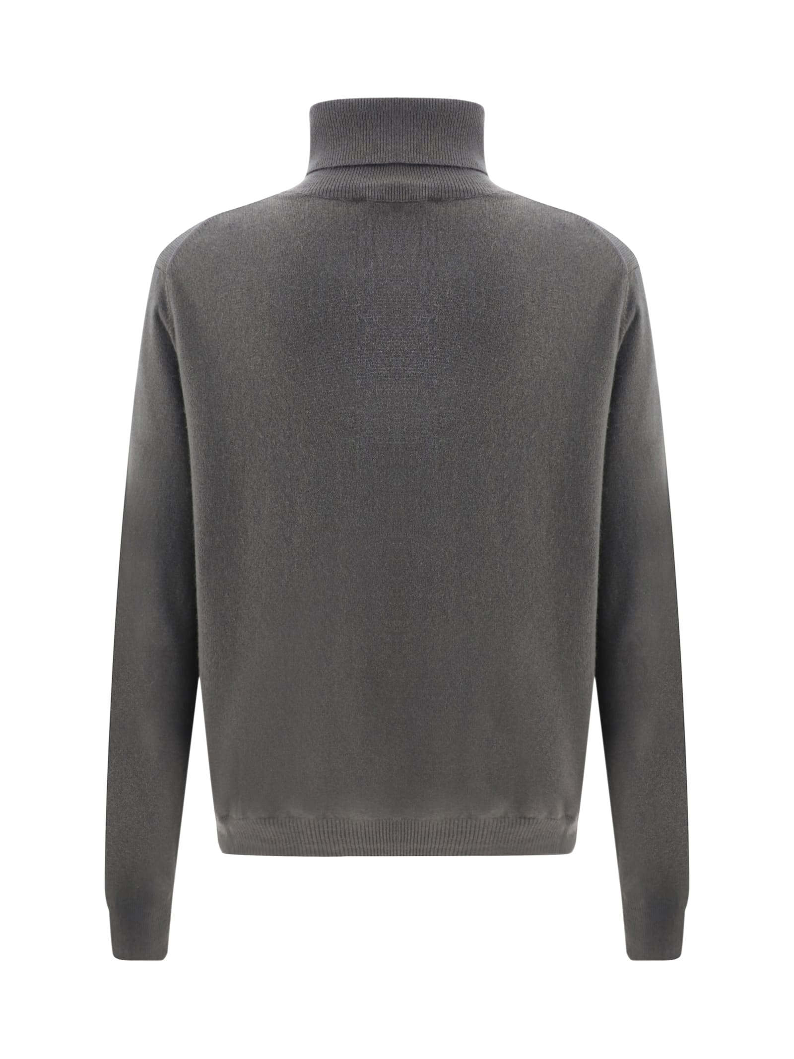 Shop Aragona Turtleneck Sweater In Smog