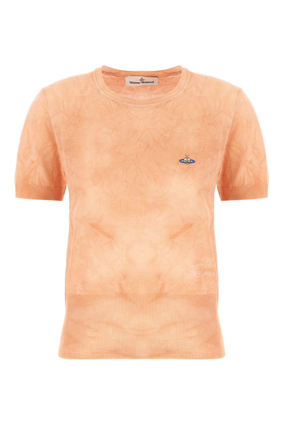 Salmon Cotton T-shirt - Vivienne Westwood - Modalova