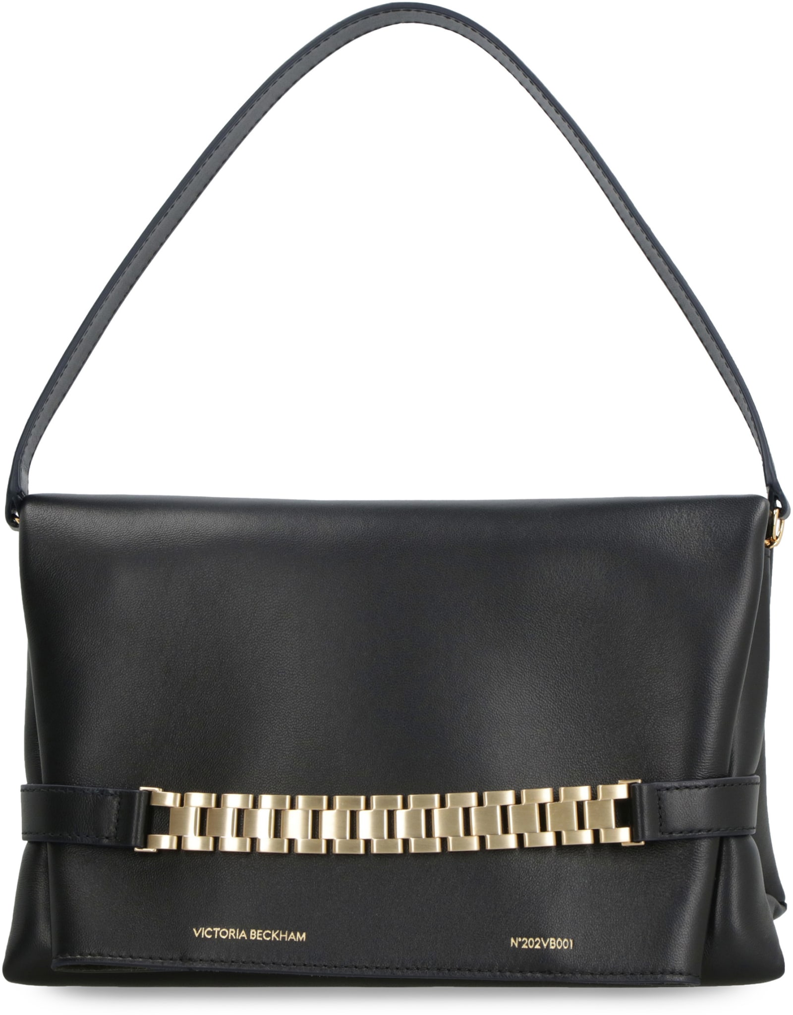 Shop Victoria Beckham Leather Pouch In Black