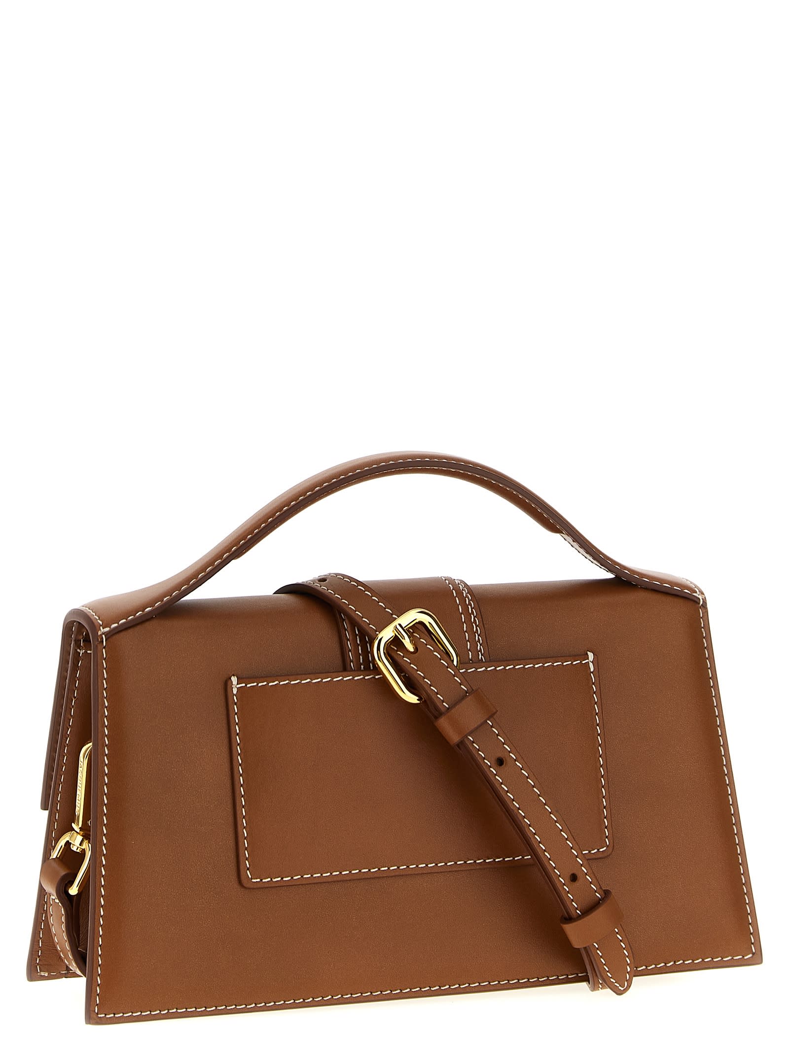 Jacquemus Le Grand Bambino Handbag In Brown