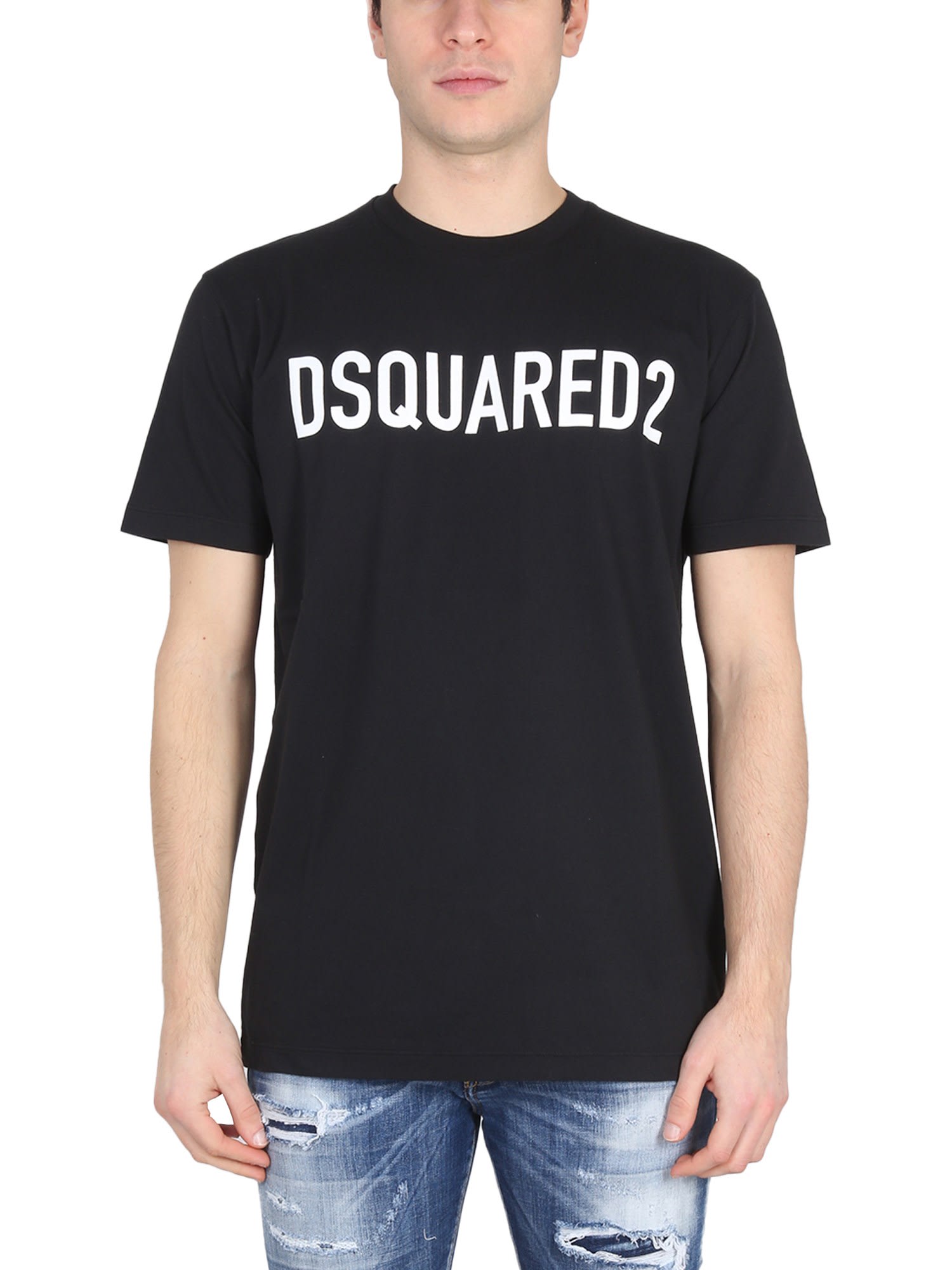 DSQUARED2 LOGO PRINT T-SHIRT 