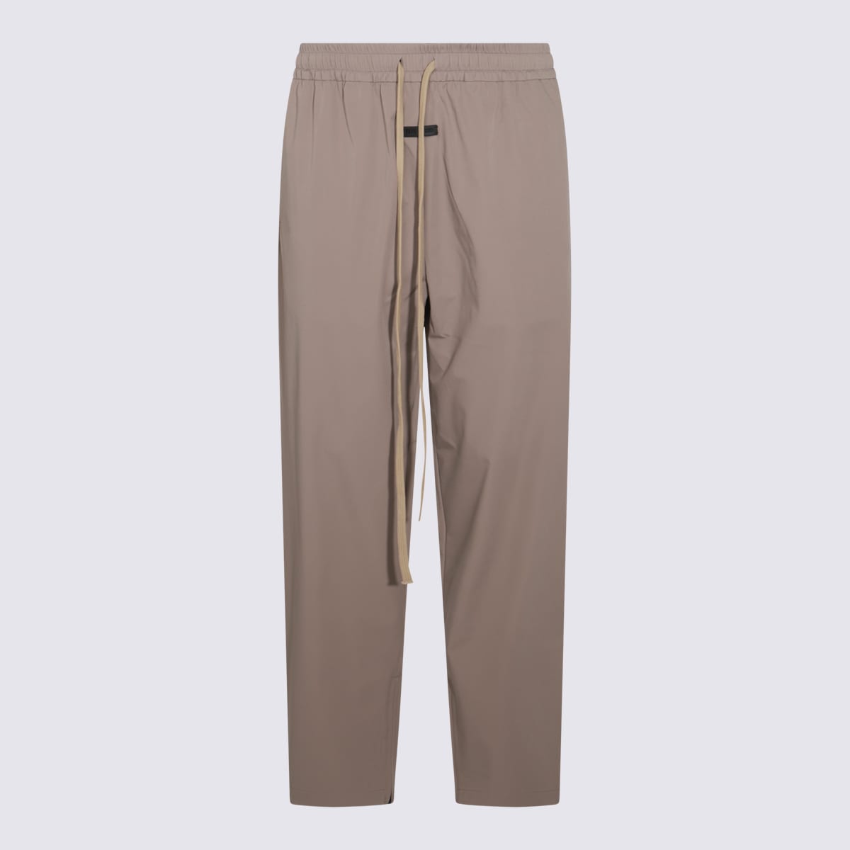 Shop Fear Of God Beige Nylon Pants In Deer