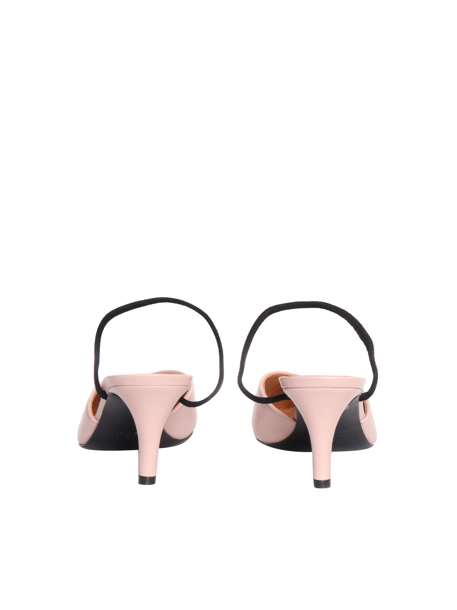 Via Roma 15 Pink Slingback With Strap In Pink
