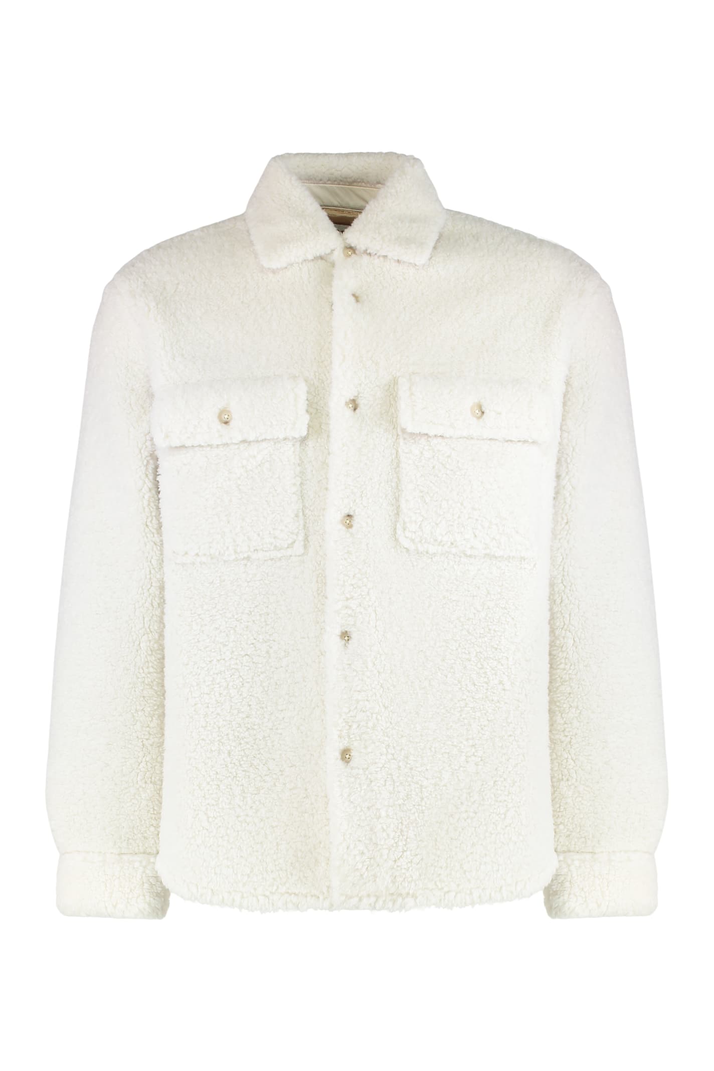 Hugo Boss Long Sleeve Jacket In White