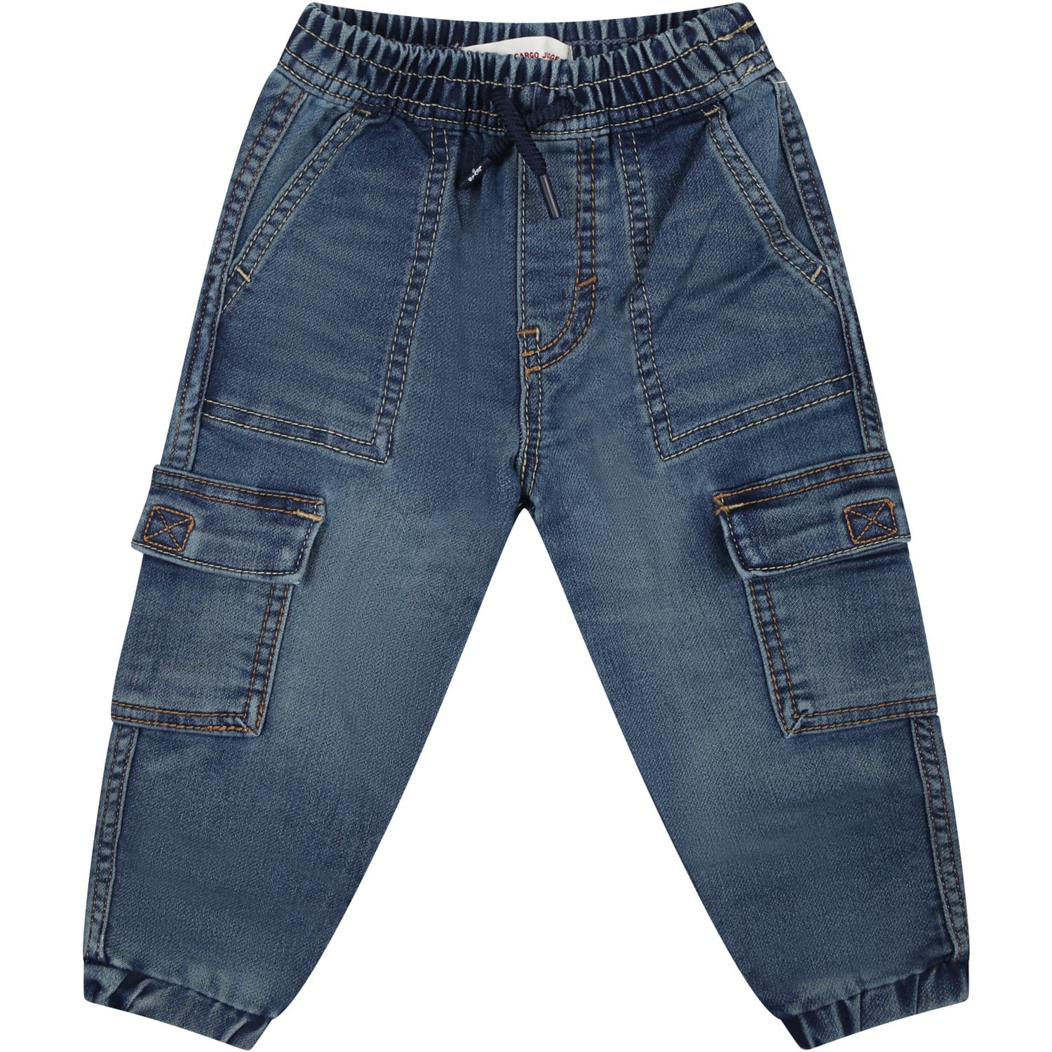 Levi's Denim Cargo Jeans For Baby Boy