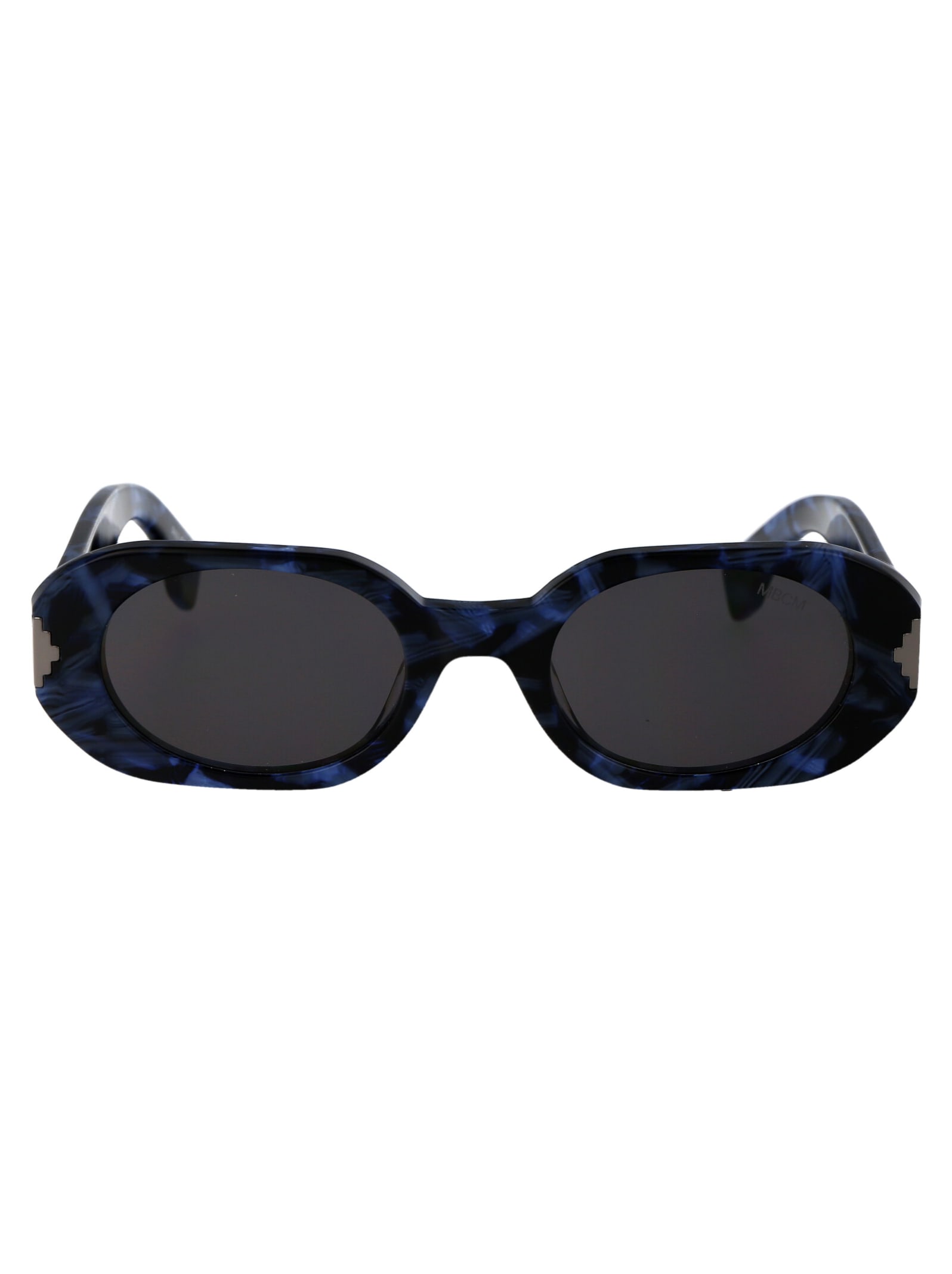 Marcelo Burlon County Of Milan Nire Sunglasses In 4107 Havana Blue