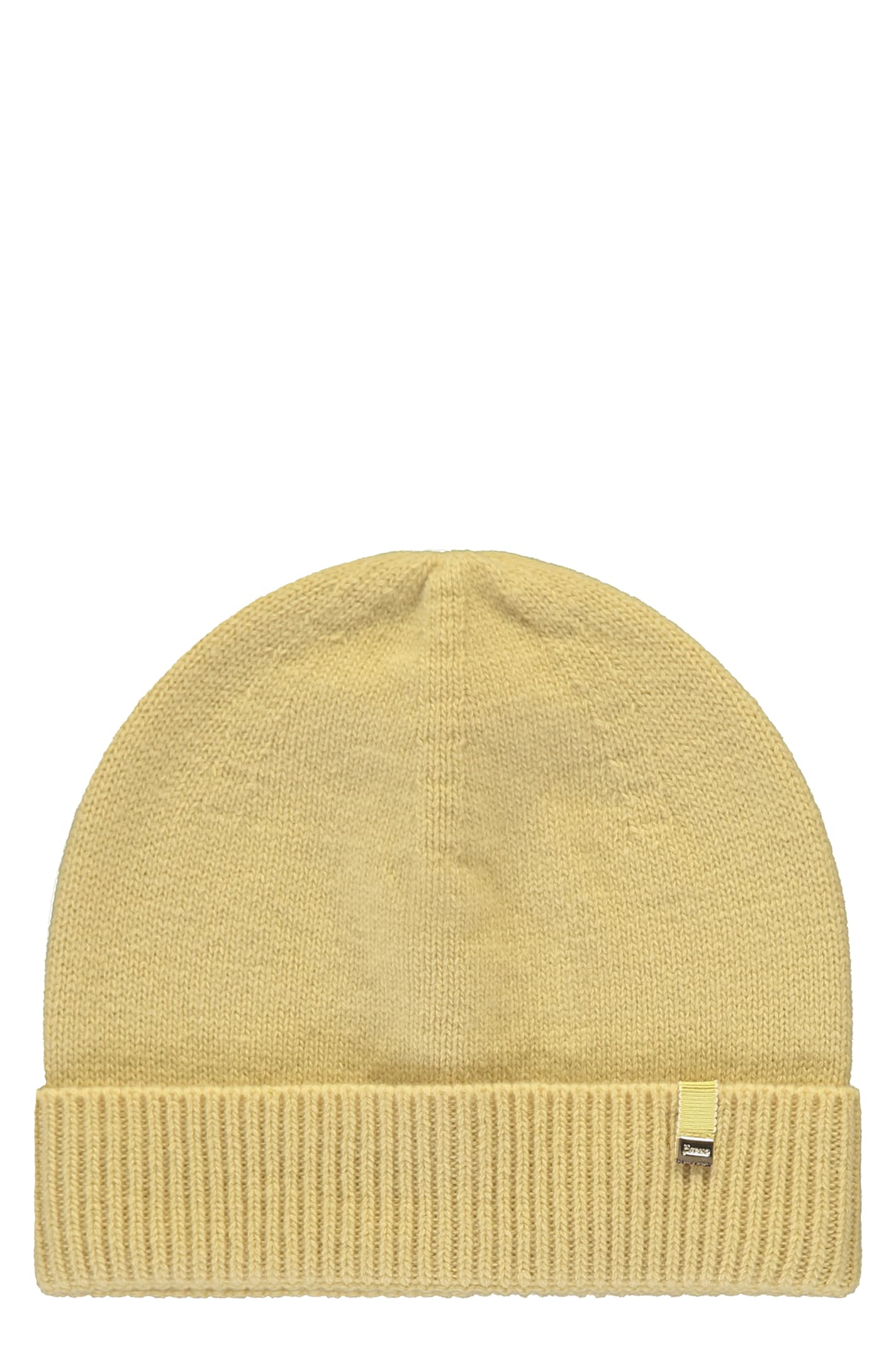 Herno Yellow Knitted Cap