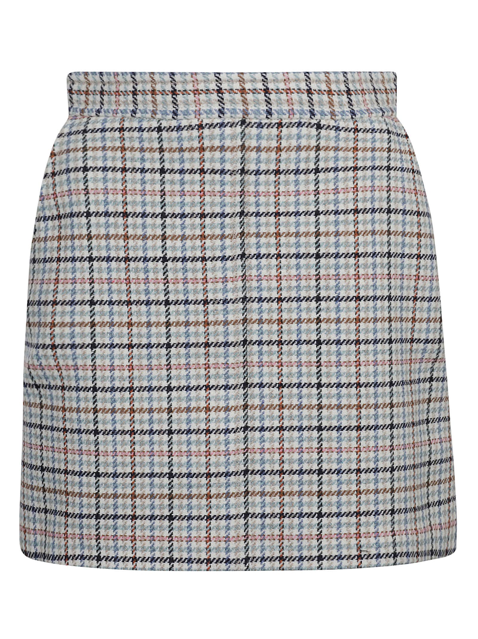 See by Chloé Check Mini Skirt