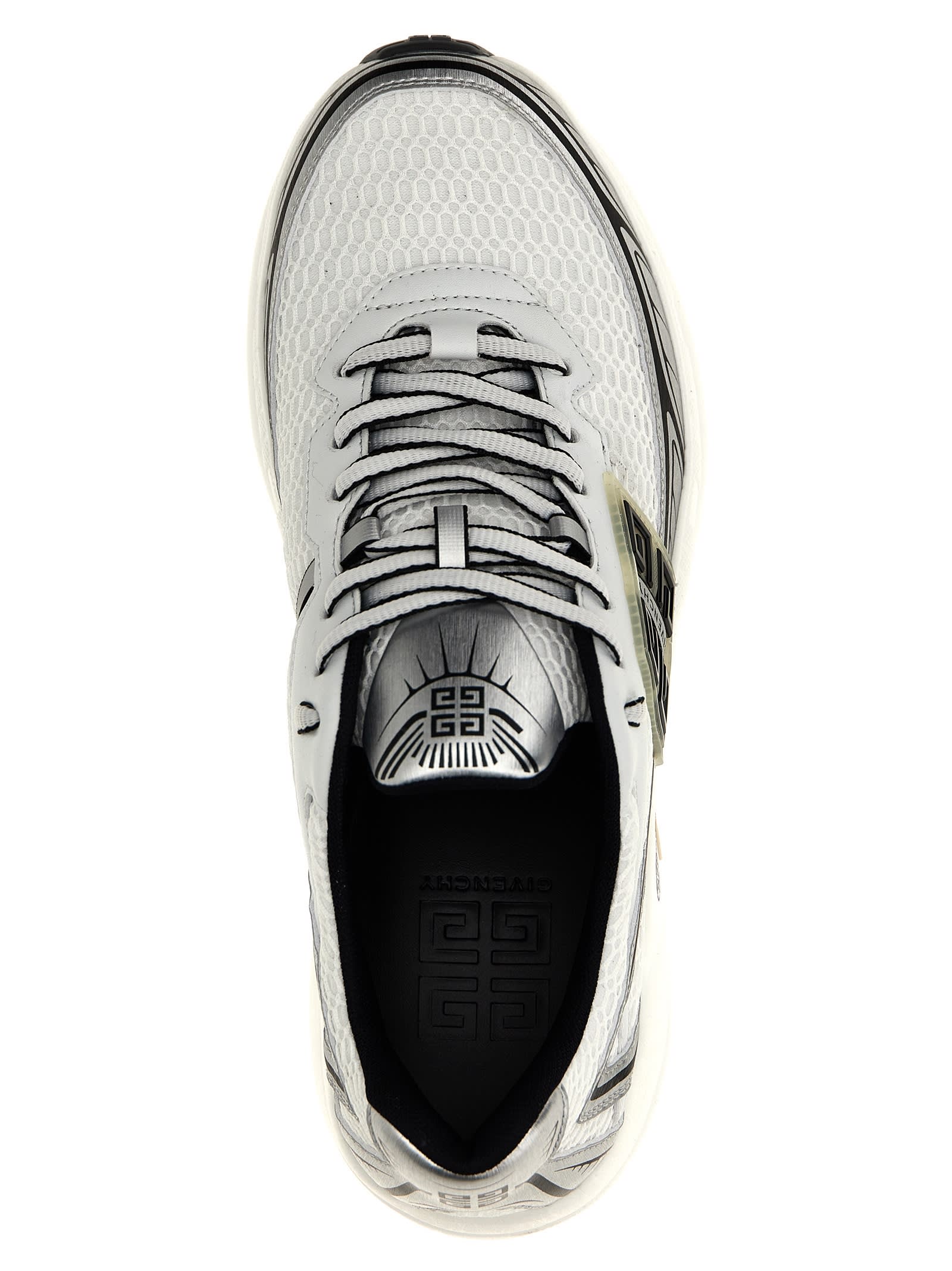 Shop Givenchy Running Nfnty-52 Sneakers In White