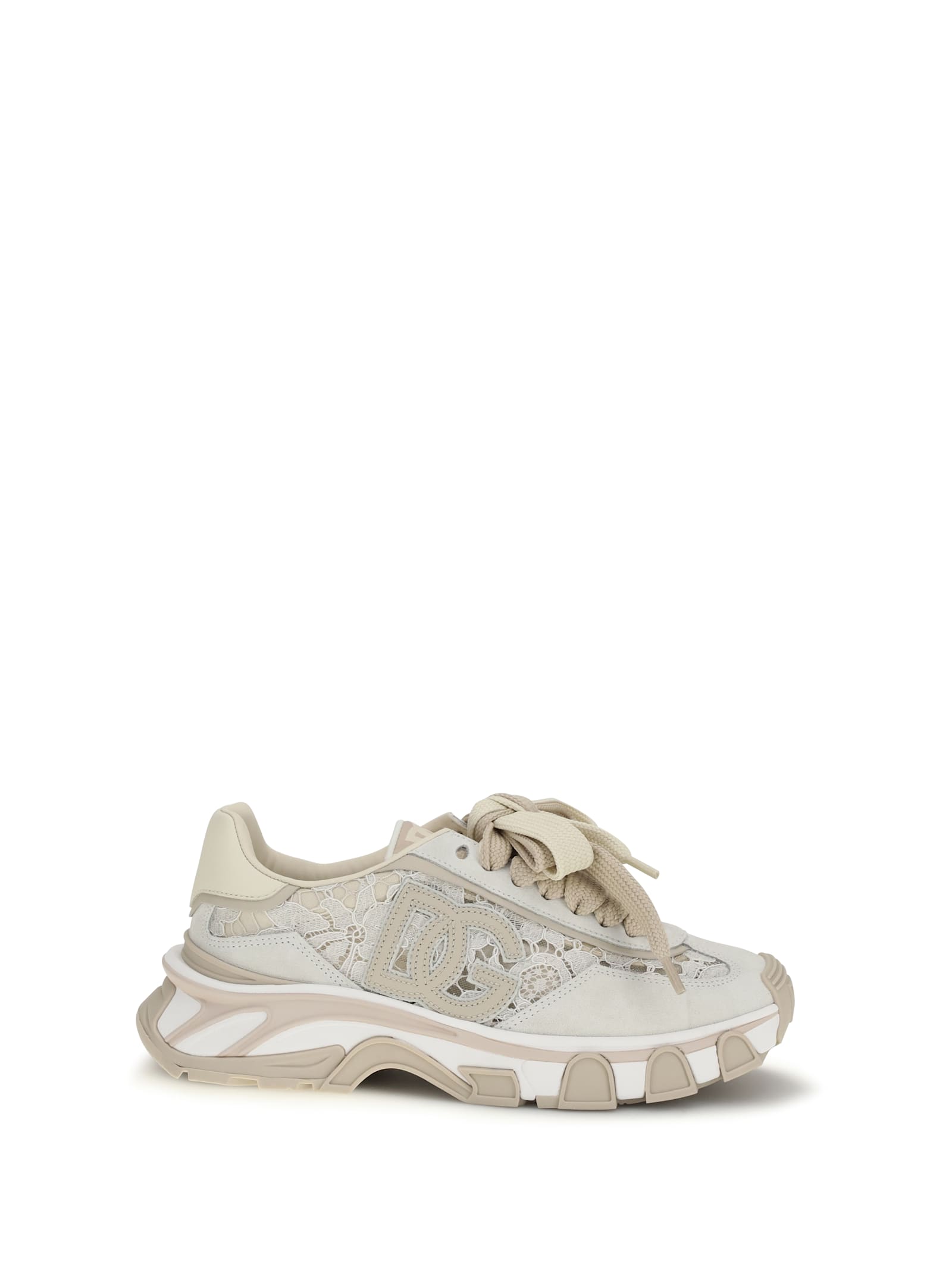 Dolce & Gabbana Dg Country Road Lace Sneakers In Multi