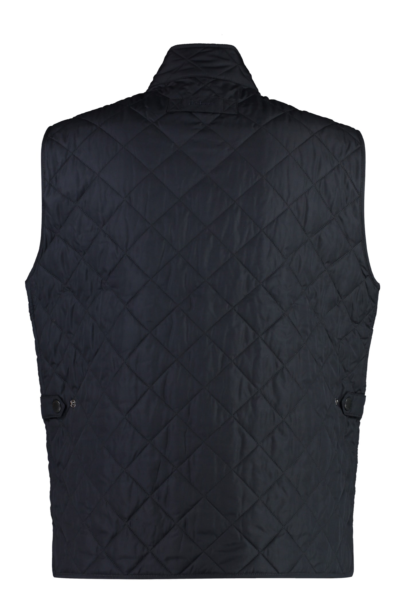 Shop Barbour Lowerdale Quilted Vest In Blue