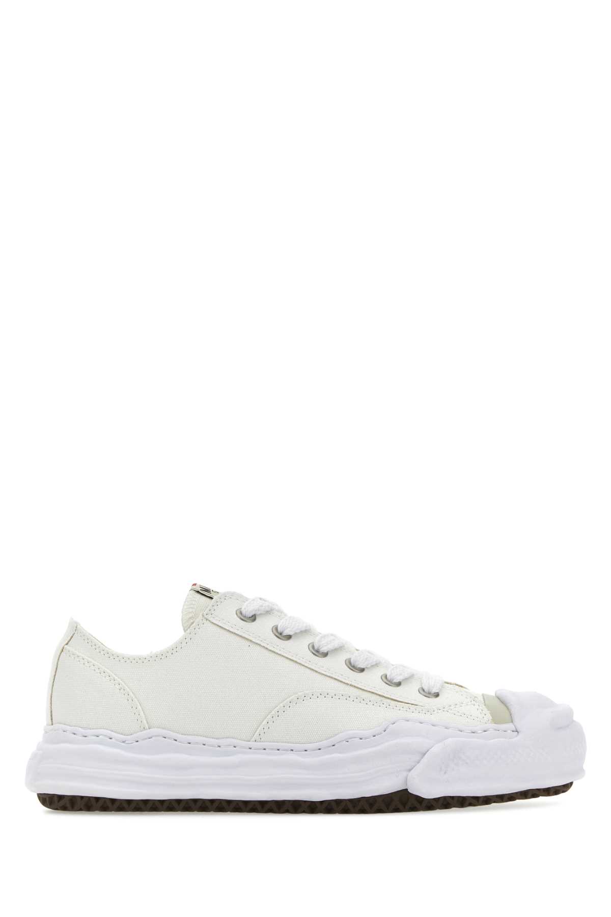 White Canvas Sneakers