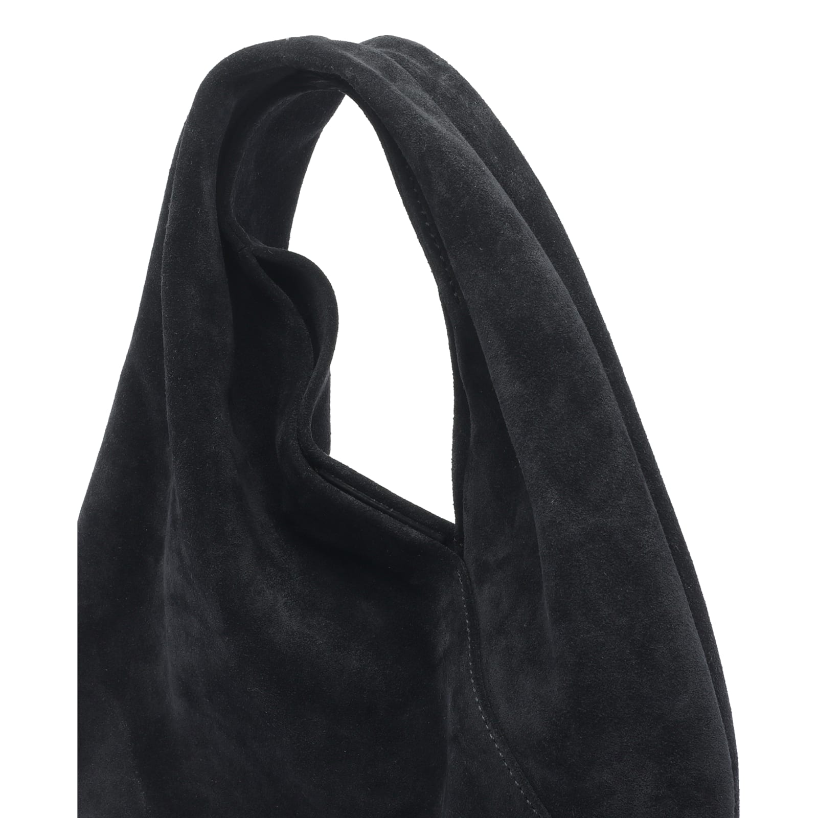 Aesther Ekme Single-handle Suede Tote Bag In Black