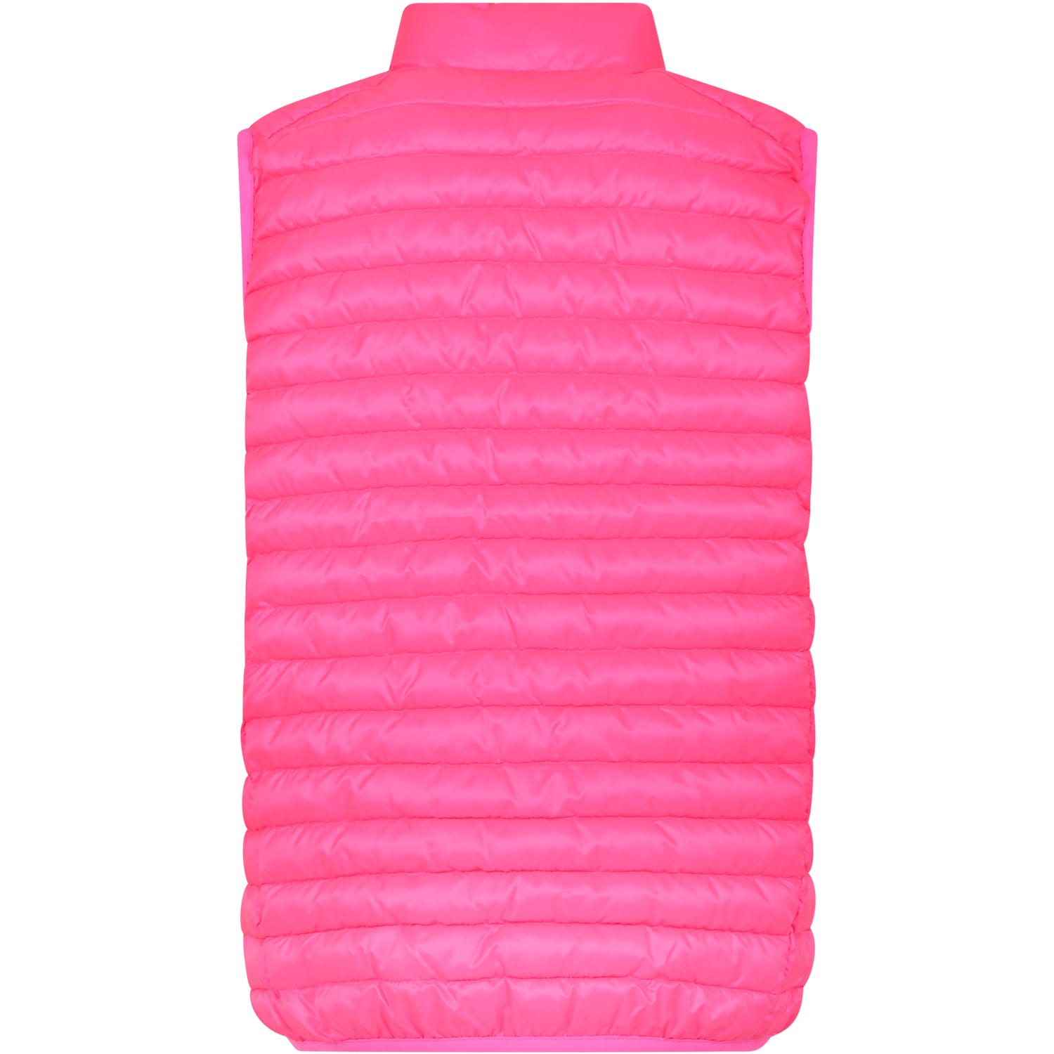Shop Save The Duck Pink Ozam Vest For Girl With Logo