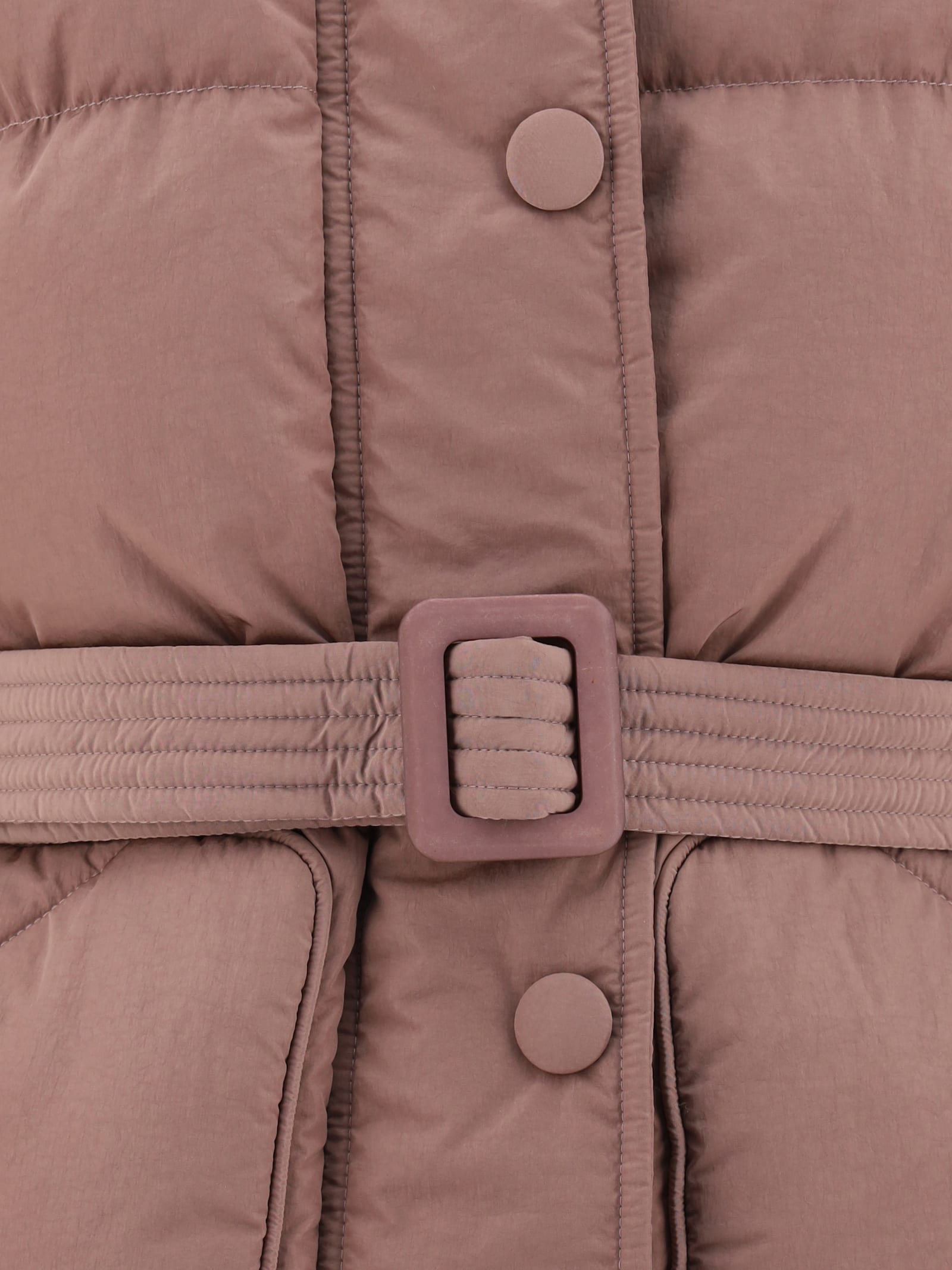 Shop Ienki Ienki Michlin Down Jacket In Ennio Greyish Purple