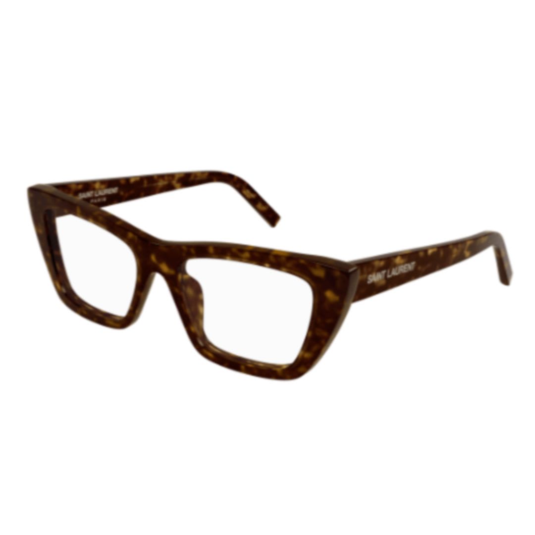 Saint Laurent Sl 276 Mica Opt004-havana-havana-transparent In Brown