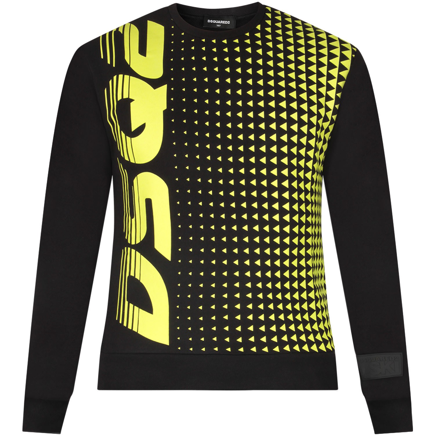 dsquared2 yellow sweatshirt