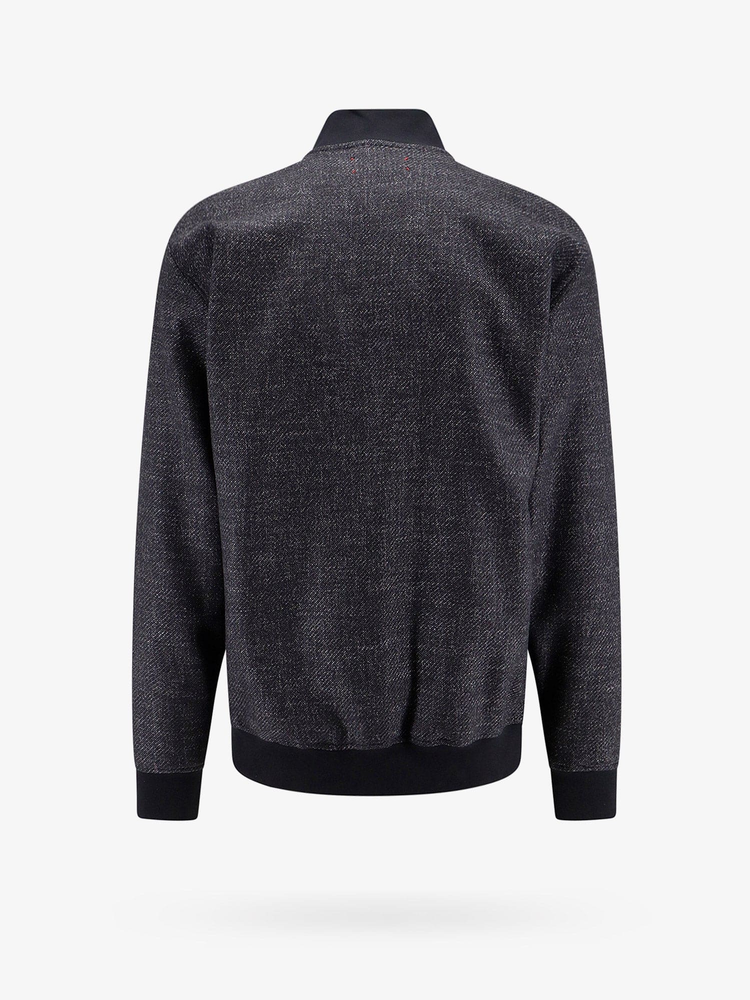 Shop Kiton Virgin Wool Blend Sweatshirt In Grey