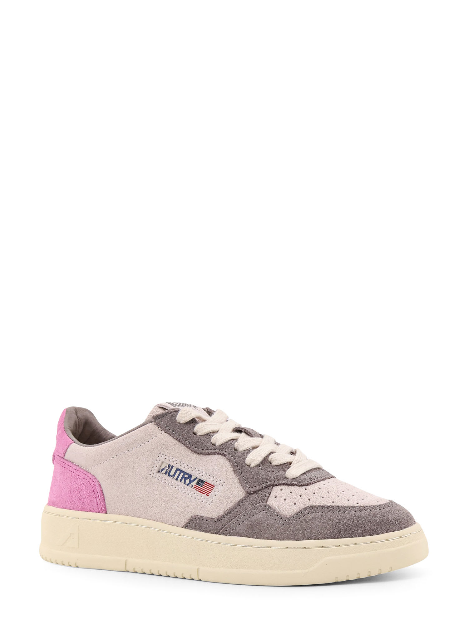 Autry Medalist Sneakers In Tric/suede Barbie/blkb