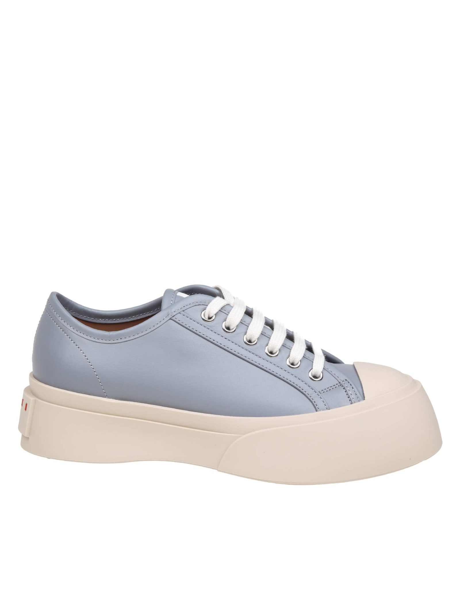 Shop Marni Pablo Sneakers In Gray Nappa In Grey