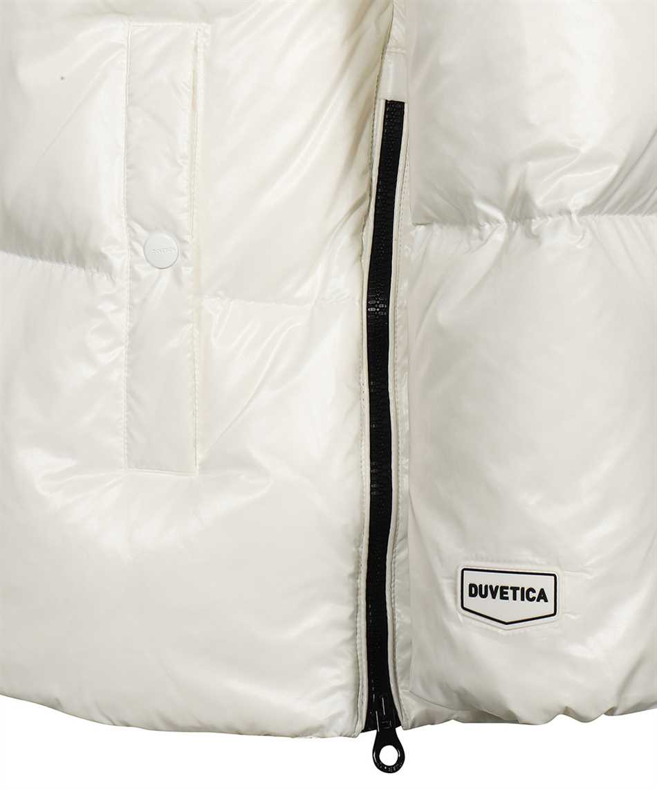 Shop Duvetica Hooded Full-zip Down Jacket In White