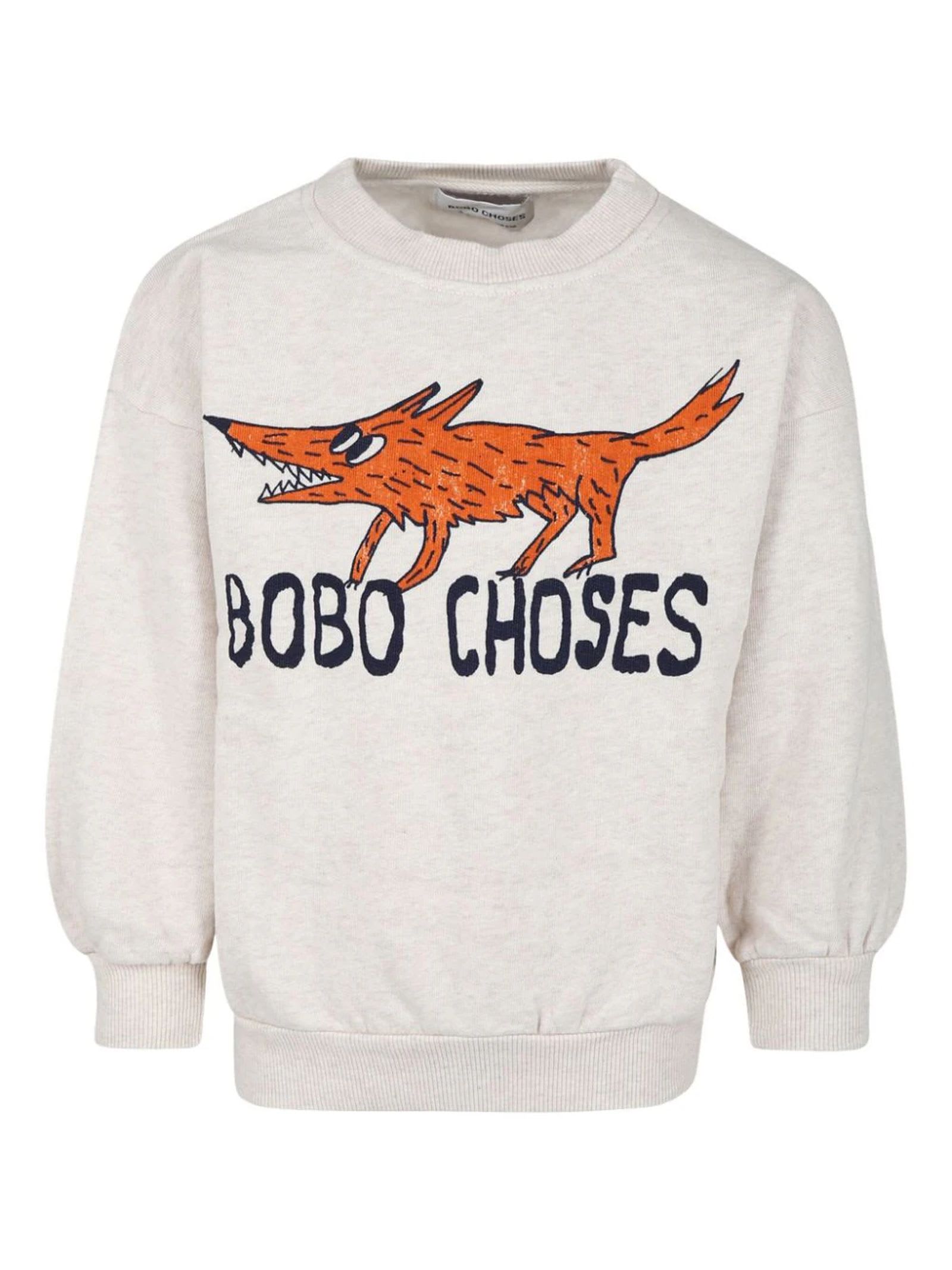 Shop Bobo Choses Sweaters Grey