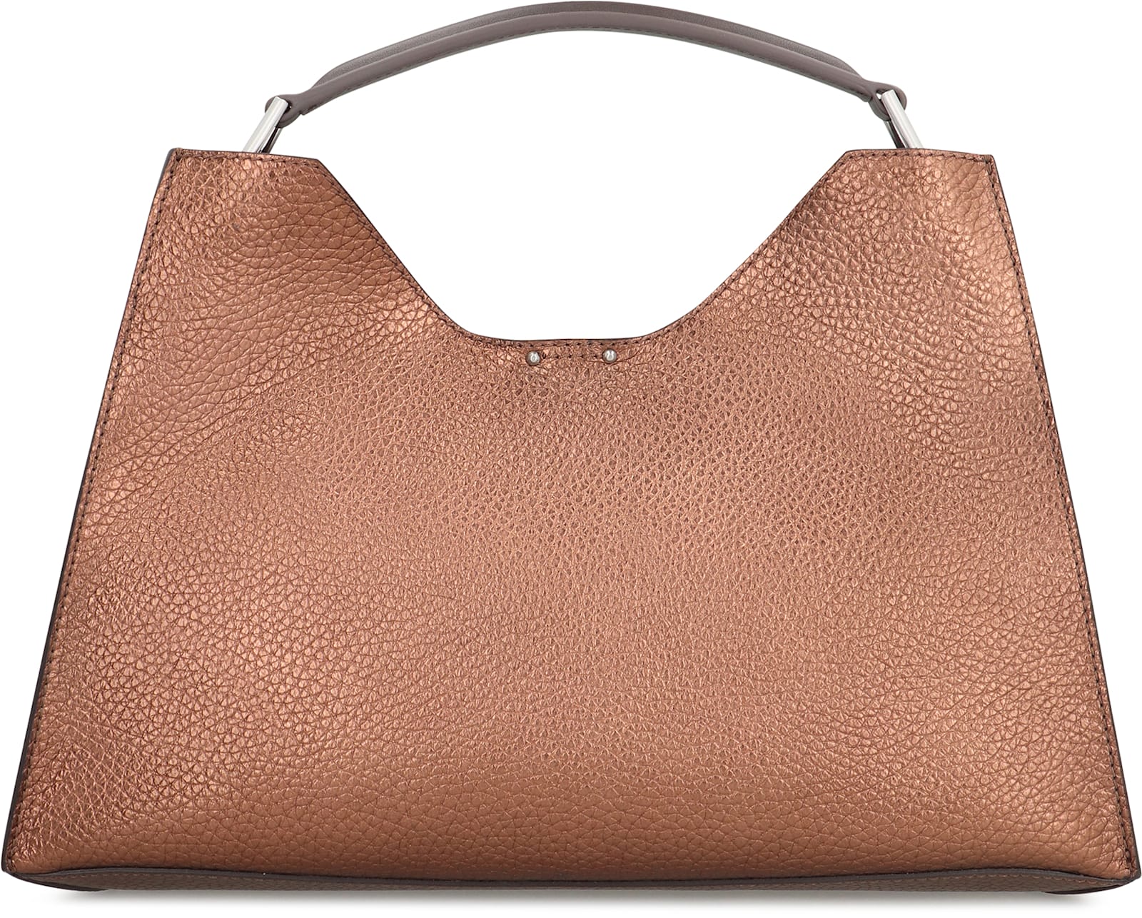 Gianni Chiarini Aurora Leather Tote Bag In Brown