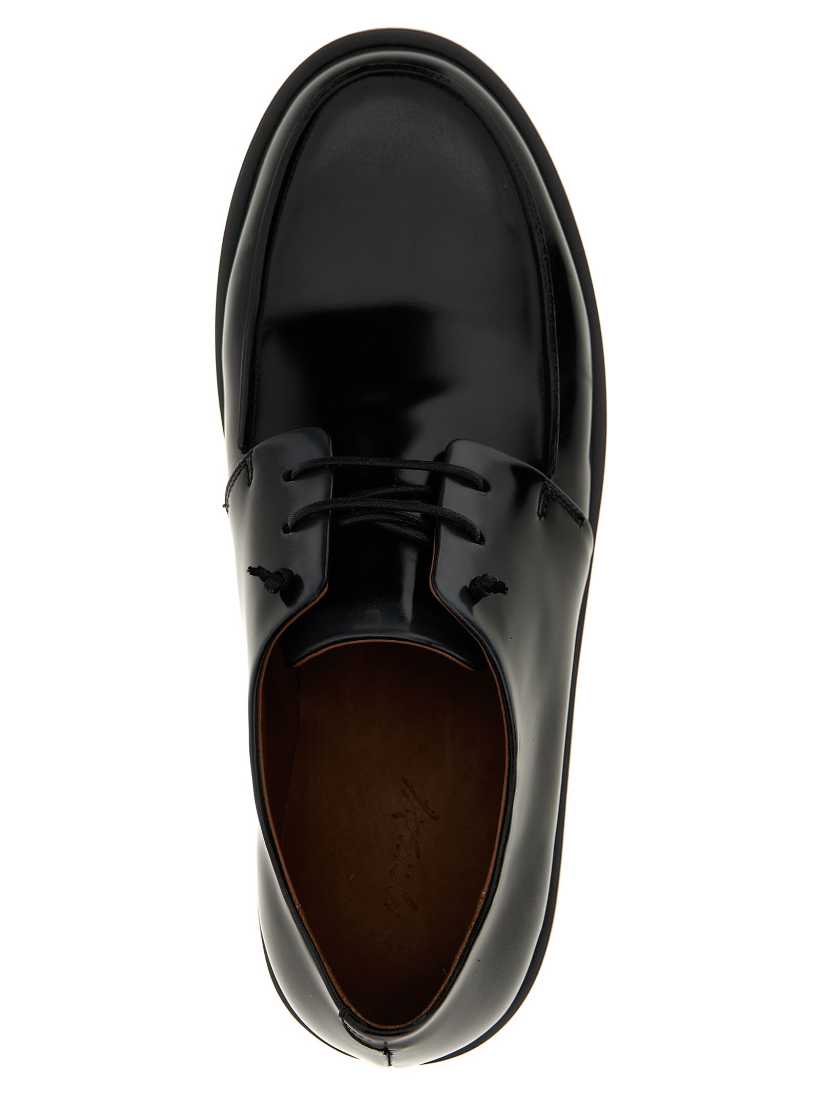 Shop Marsèll Mocasso Derby Shoes In Black