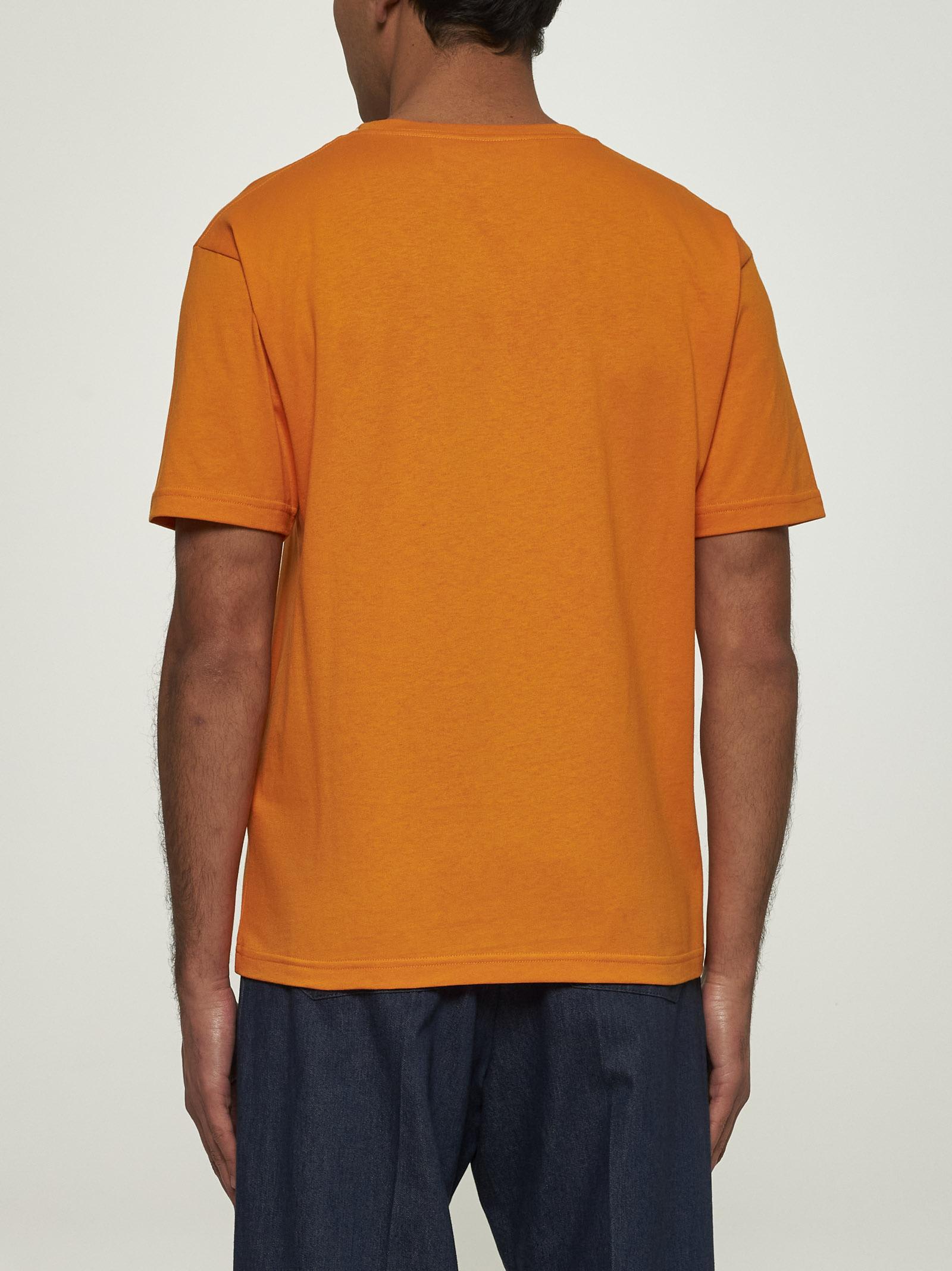 Valentino Cotton T-shirt With Chez Print