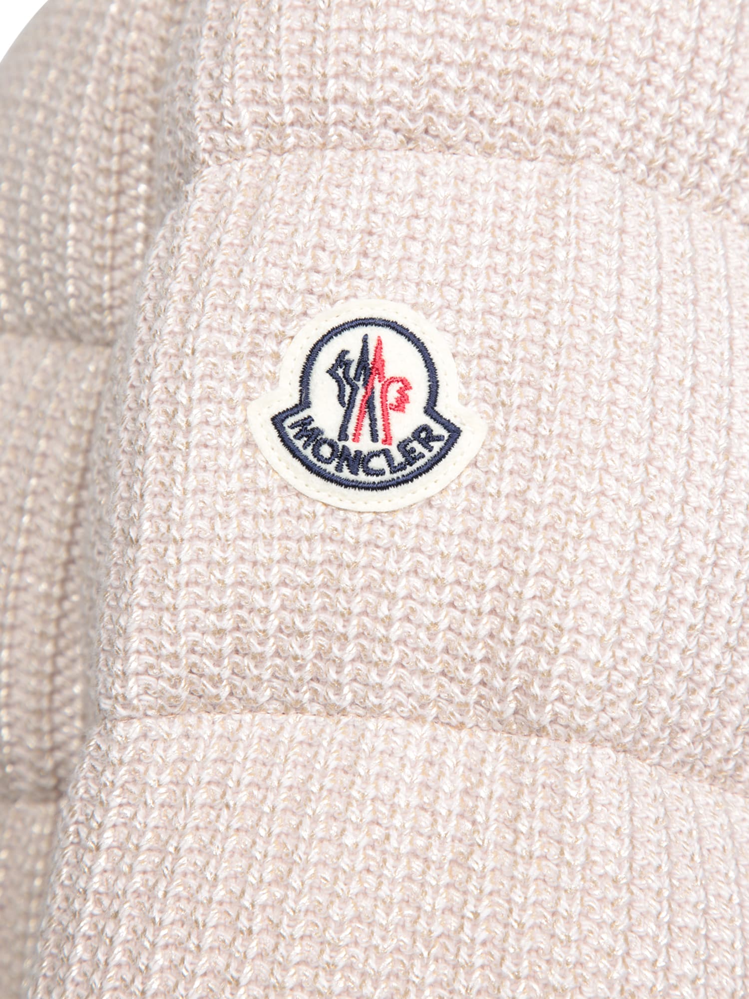 MONCLER LIGHT PINK COTTON THOIRY PADDED JACKET
