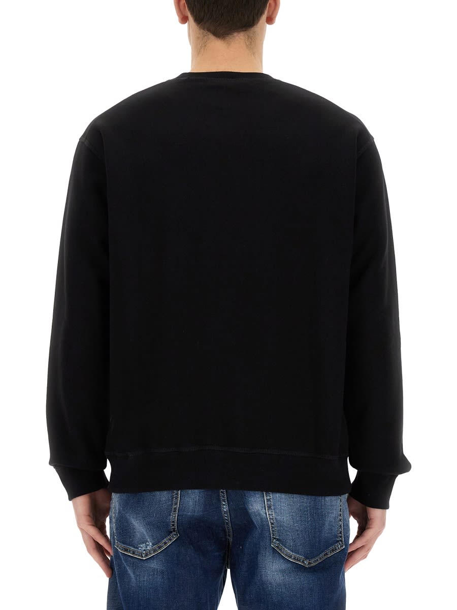 Shop Dsquared2 Sweatshirt With Logo In Black