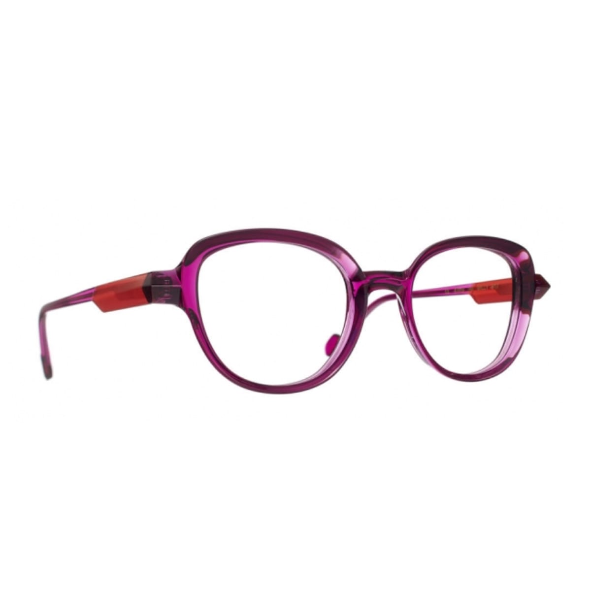 Milly 317 Purple Red Glasses