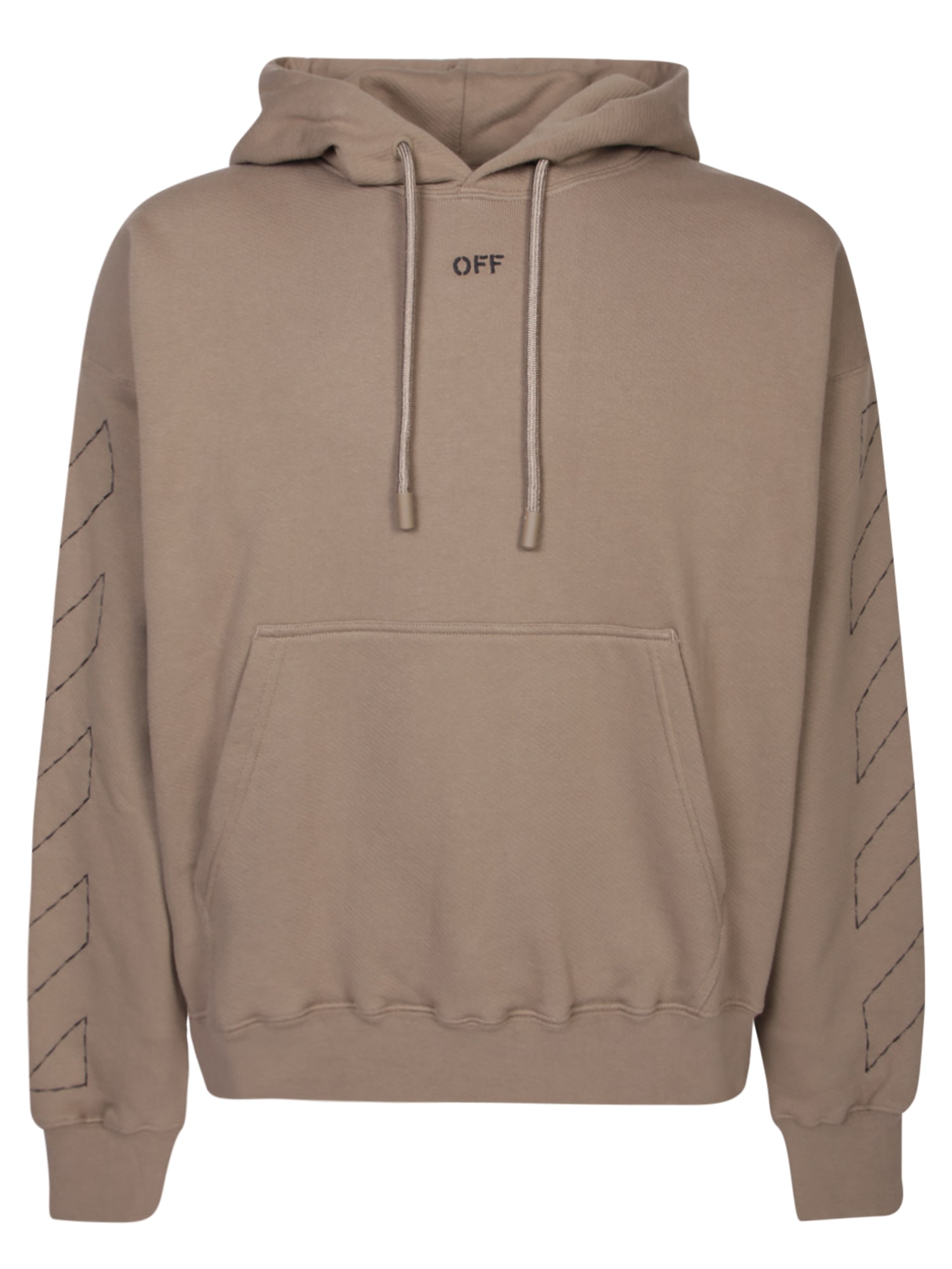 Shop Off-white Skate Beige Hoodie