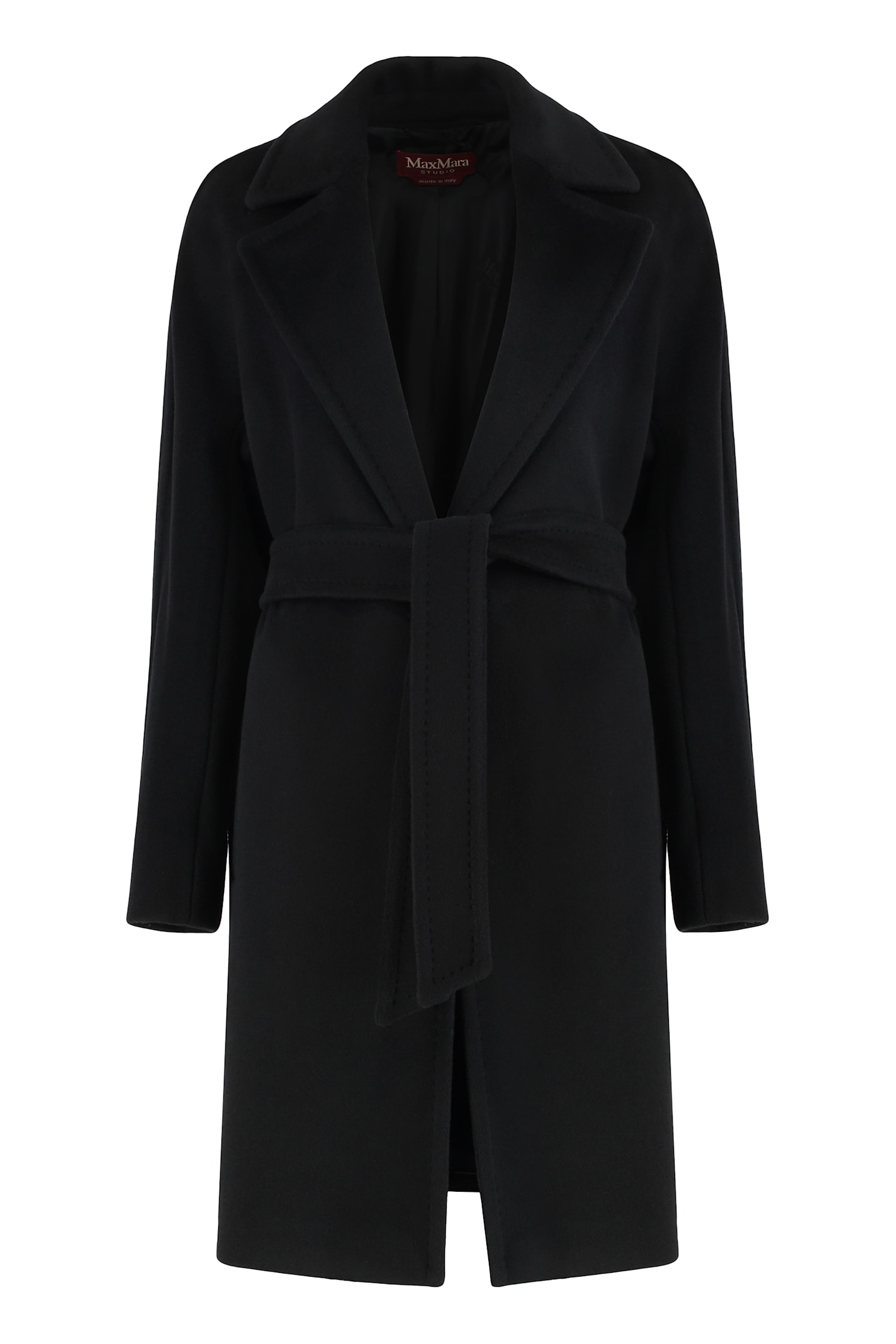 Max Mara Manuela Icon Coat Jackets And Coats Black In Multi