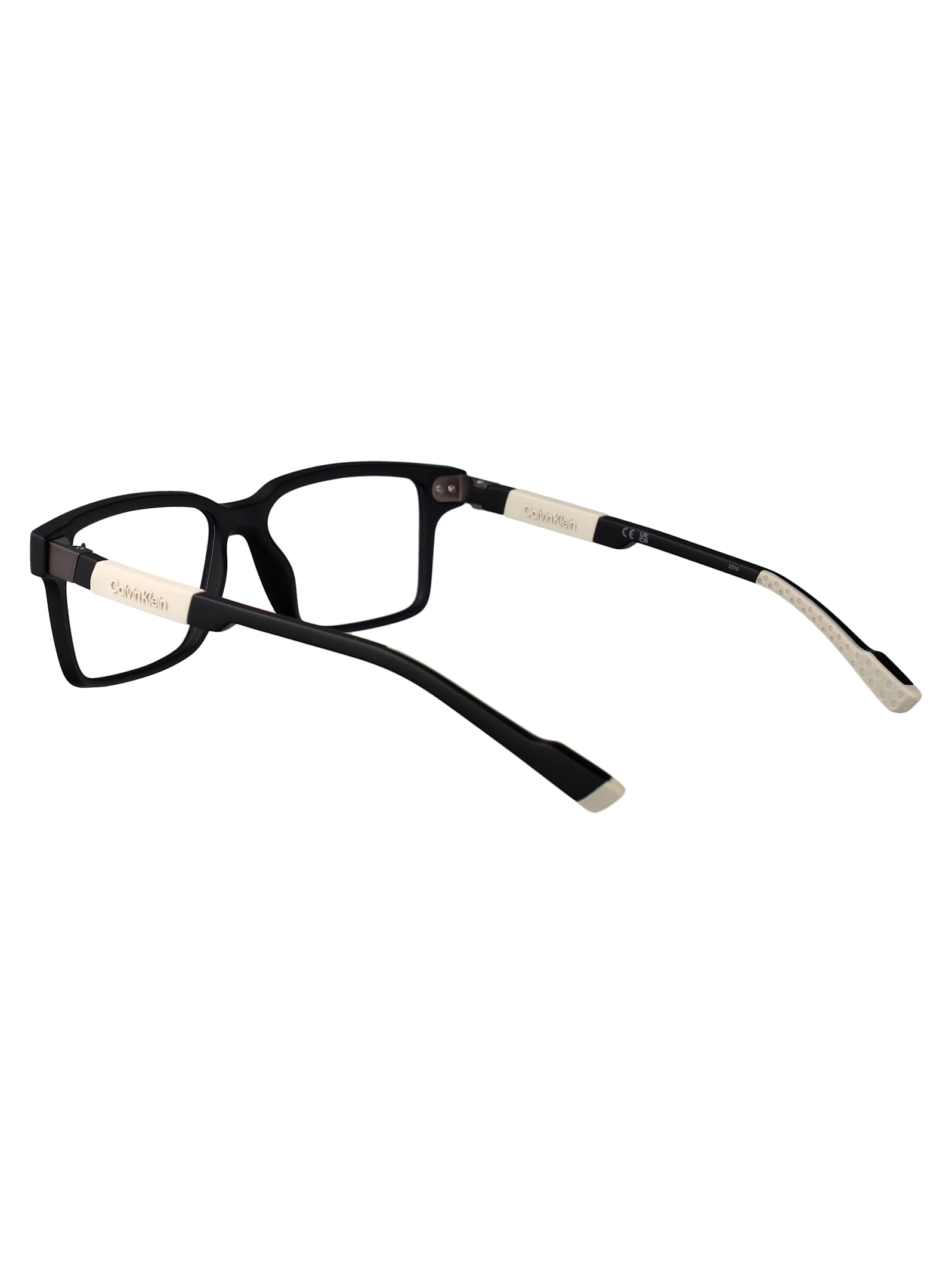 Calvin Klein Ck23550 Rectangle-frame Glasses In Black
