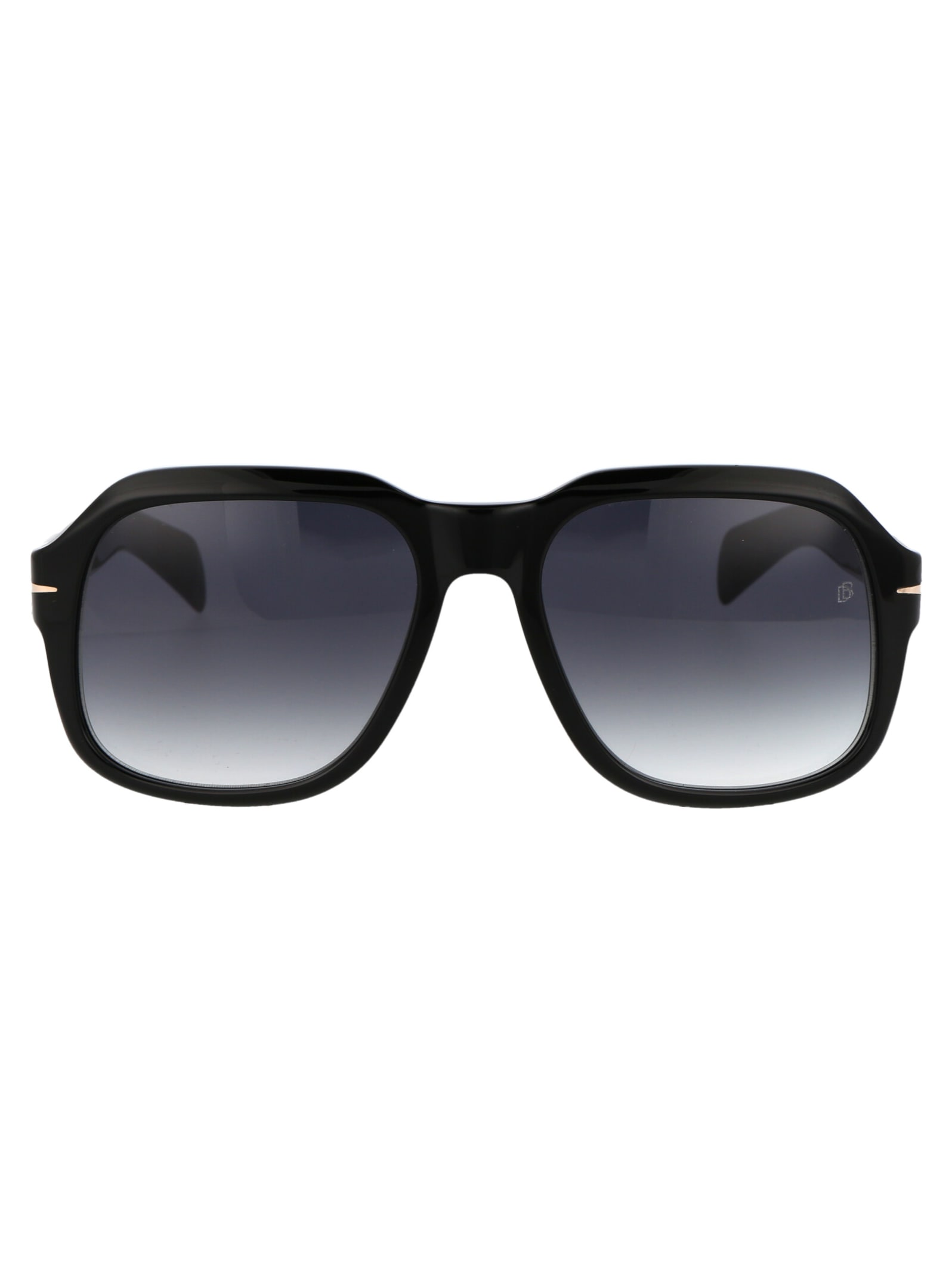 Shop Db Eyewear By David Beckham Db 7090/s Sunglasses In 807/9o Black