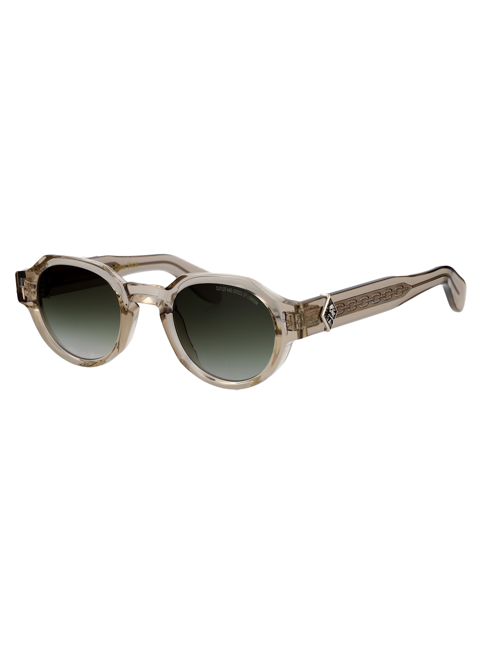 Shop Cutler And Gross The Great Frog - 006 Sunglasses In 05 Sand Crystal