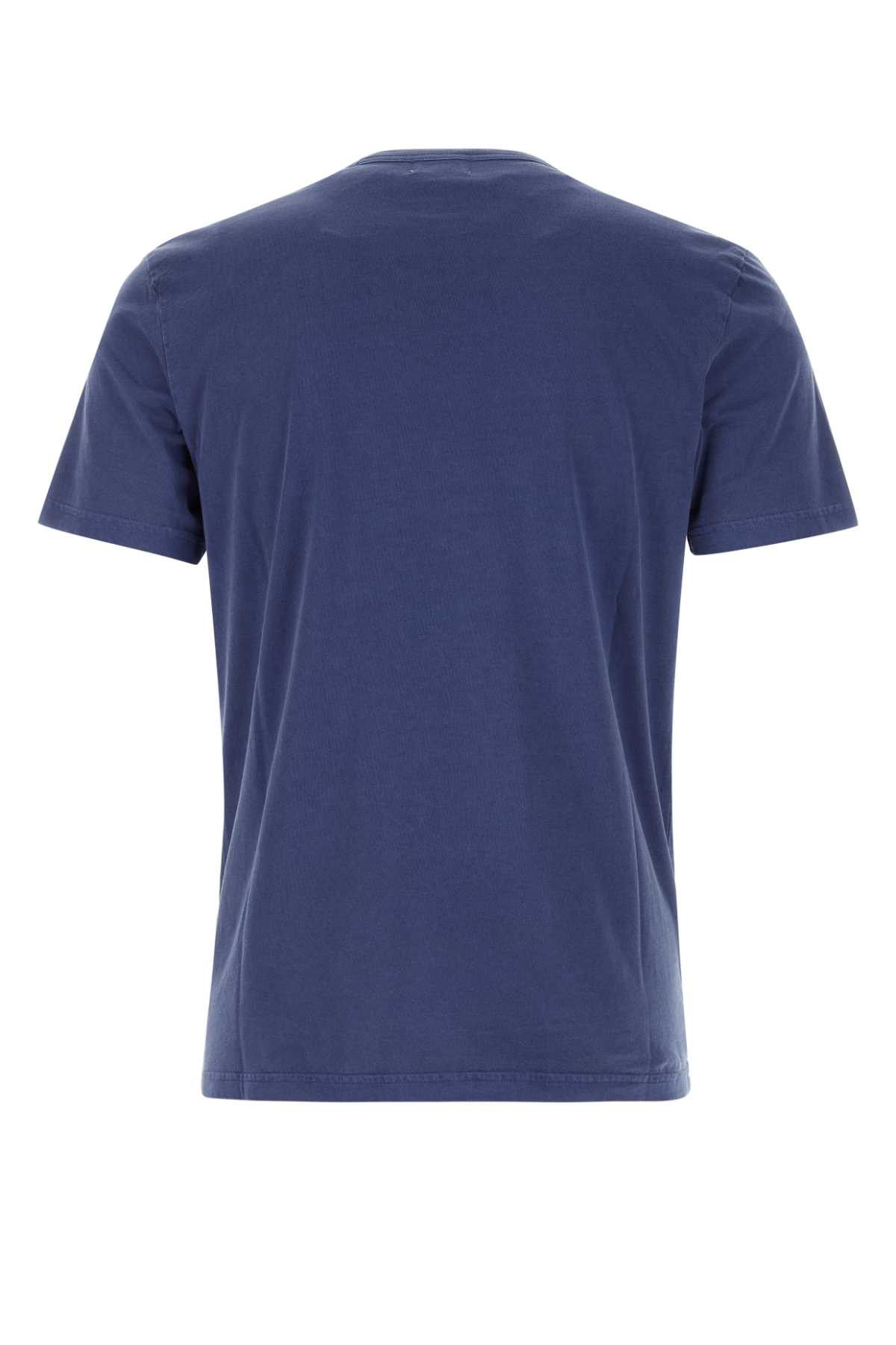 Woolrich Blue Cotton T-shirt In 31108