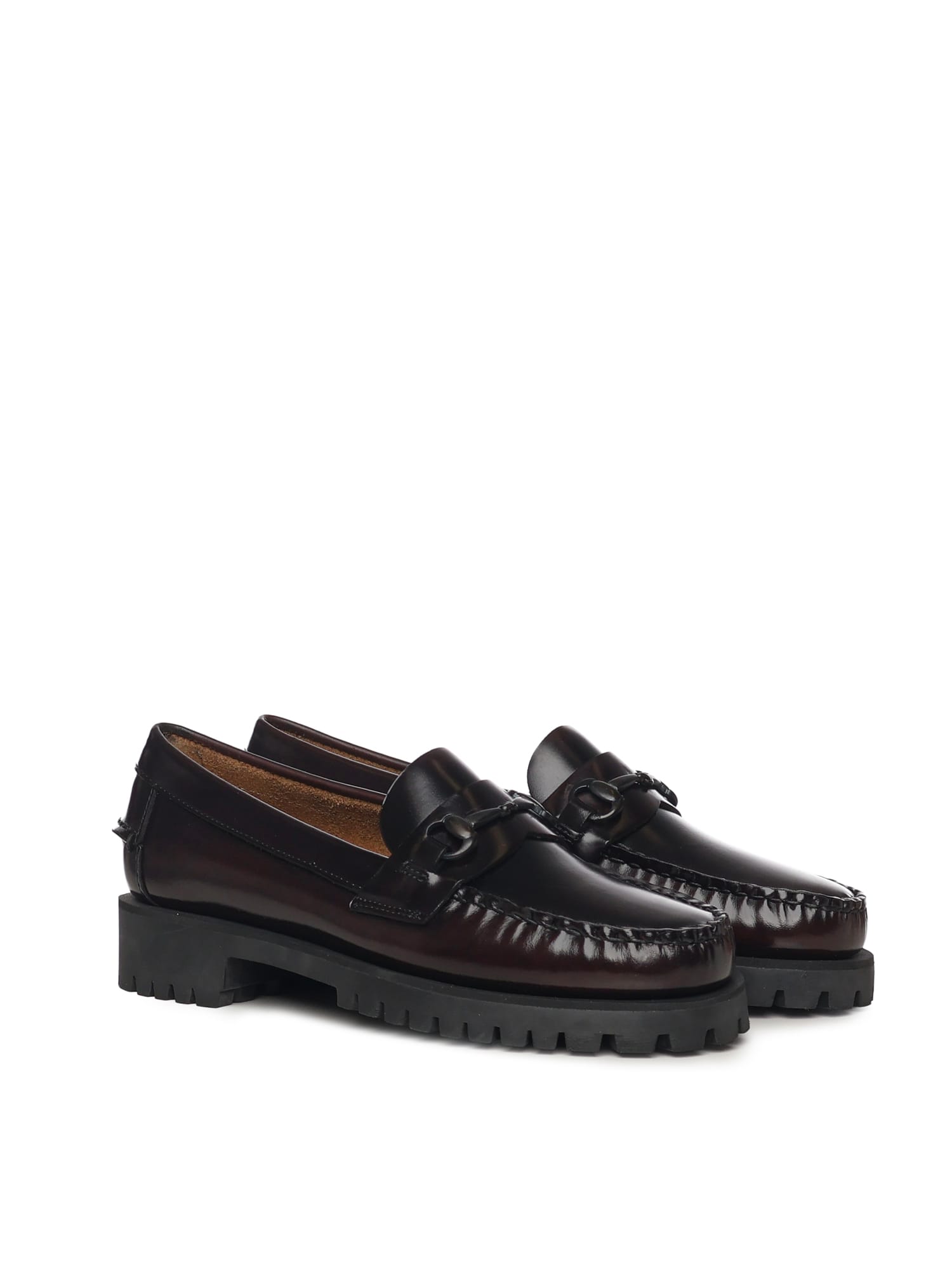Sebago Joe Lug Loafer In Burgundy