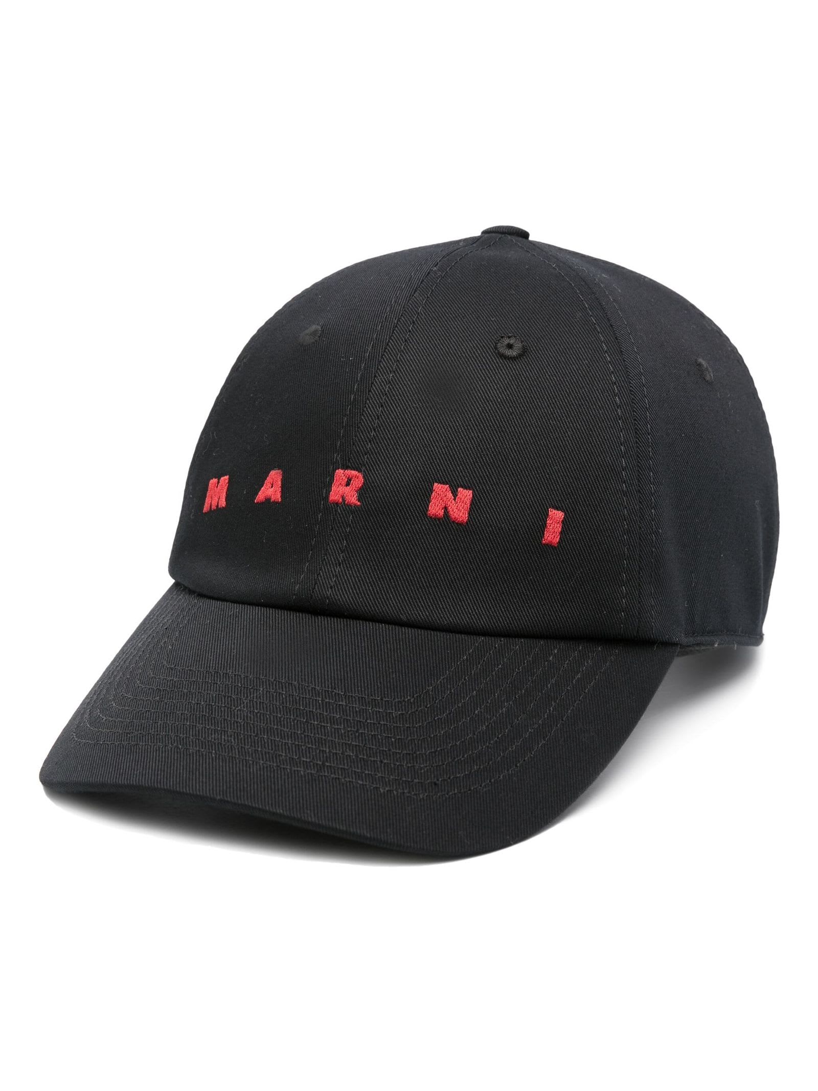 Shop Marni Hats Black