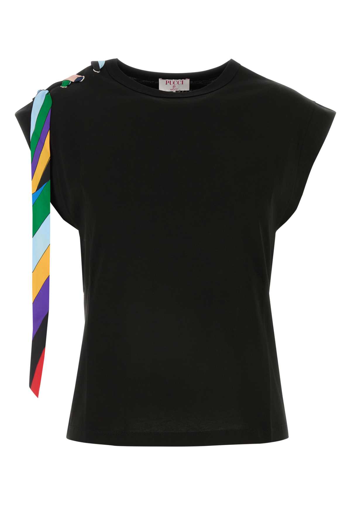 Black Cotton T-shirt