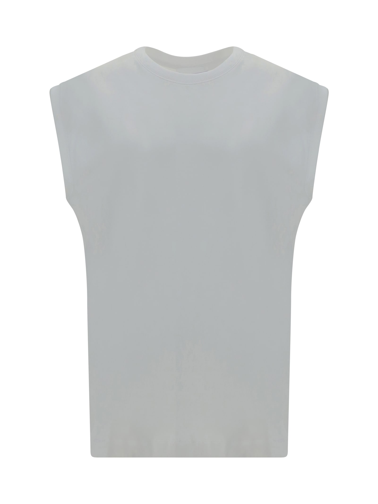 Shop Helmut Lang Top In White