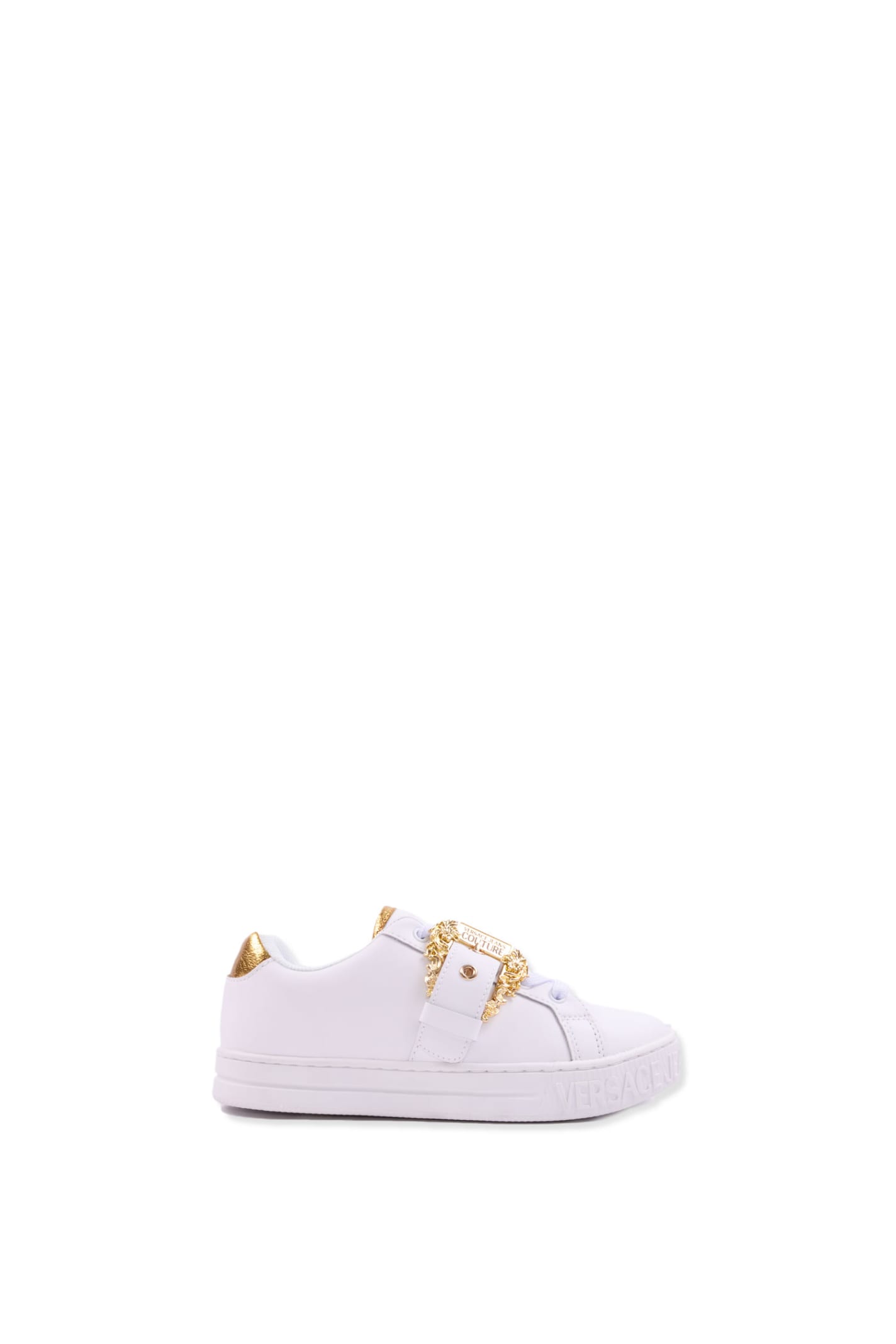 Versace Jeans Couture Baroque Buckle Sneakers