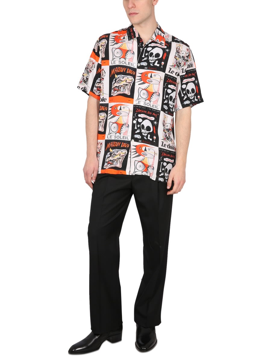 Endless Joy Tarot Short Sleeve Shirt In Multicolour