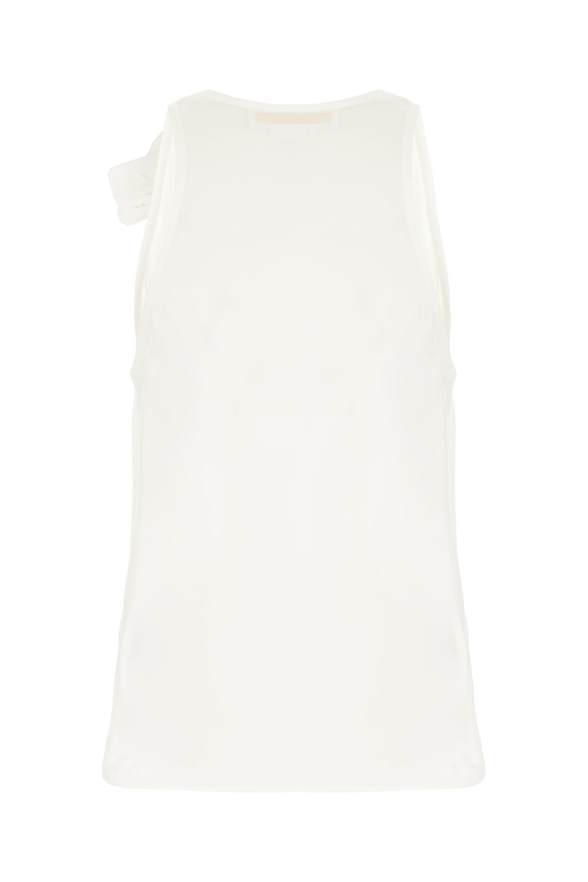 GENNY WHITE POLYESTER TOP