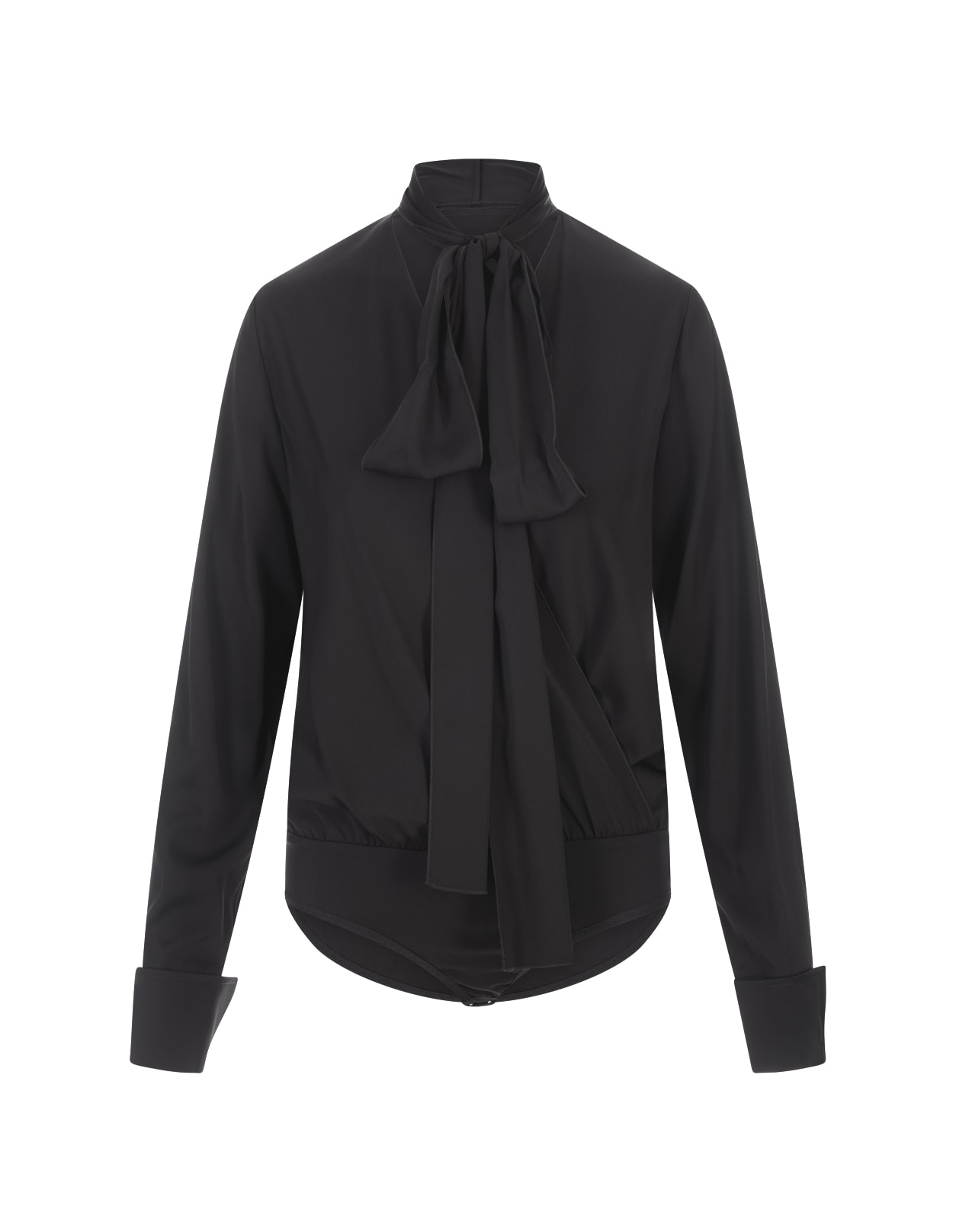 Shop Sportmax Black Moretto Shirt In Nero