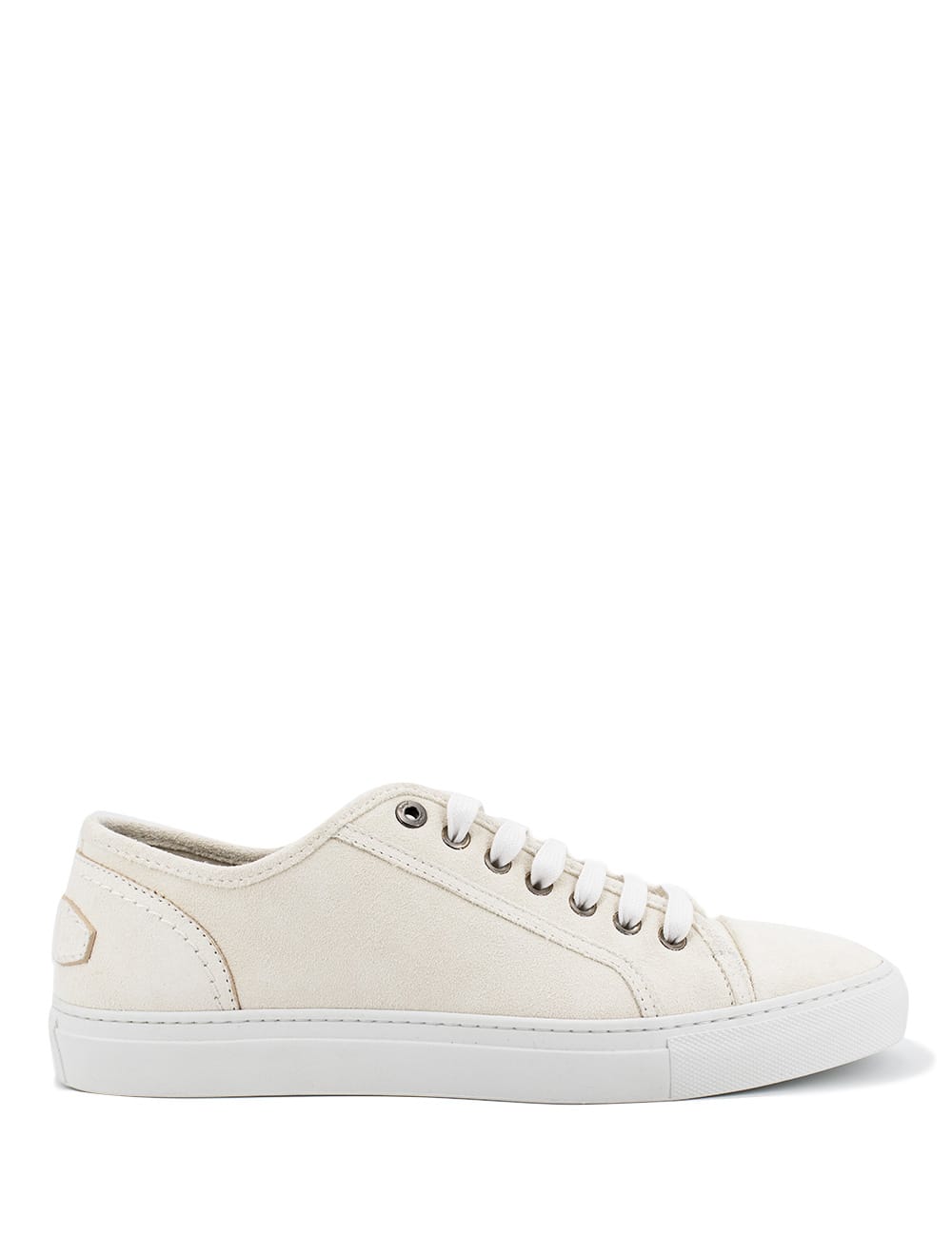 Shop Brioni Sneakers In White