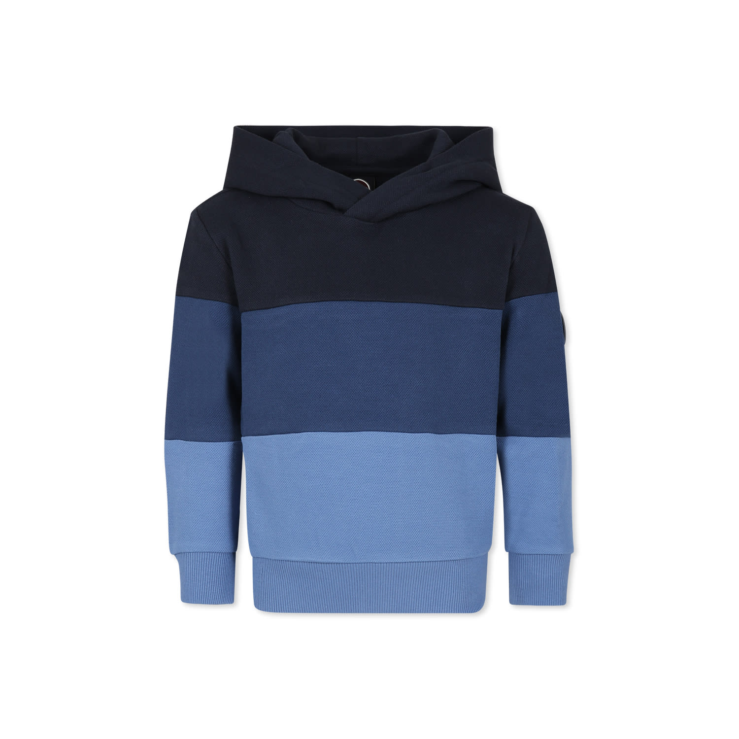 Colmar Blue Sweatshirt For Boy With Logo In Blue