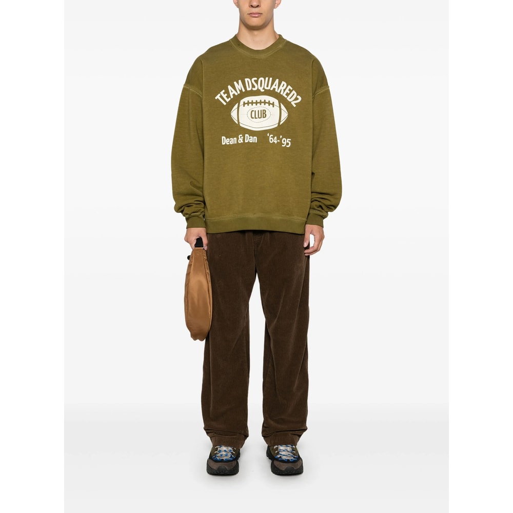 Dsquared2 Sweatshirt In Green