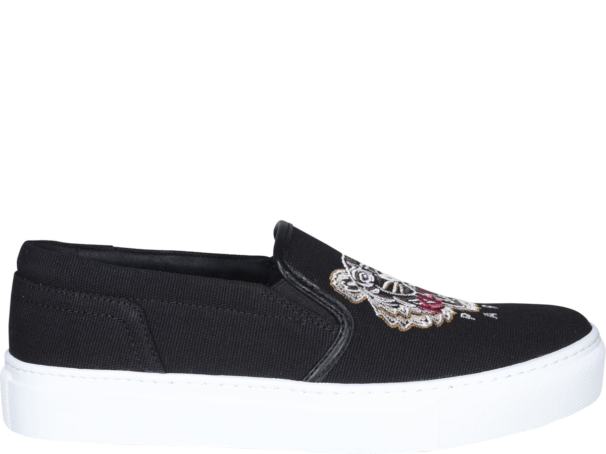 Buy Kenzo K-skate Slip On Sneakers online, shop Kenzo shoes with free shipping